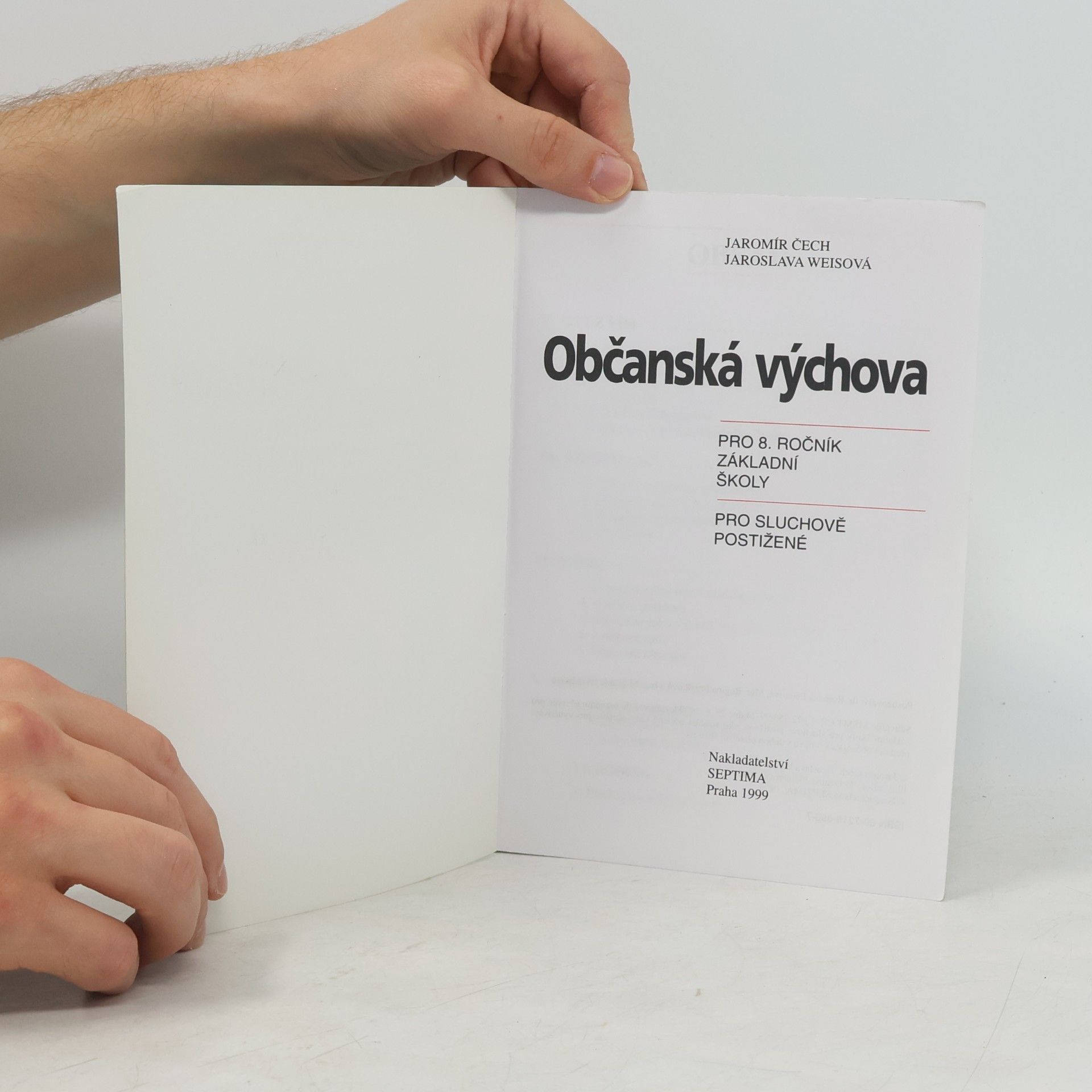 Jaromír Čech Občanská výchova
