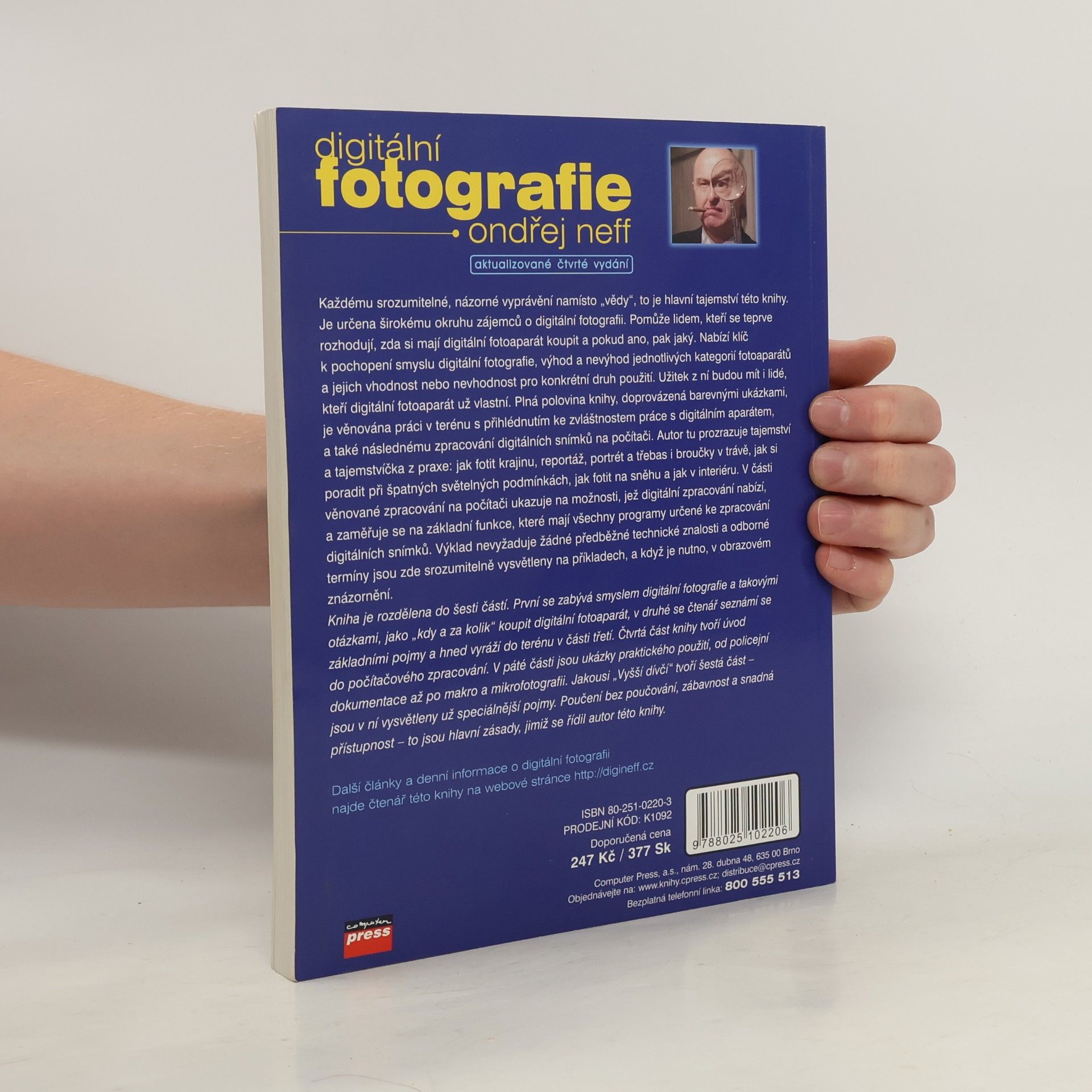 Ondřej Neff Tajná kniha digitální fotografie