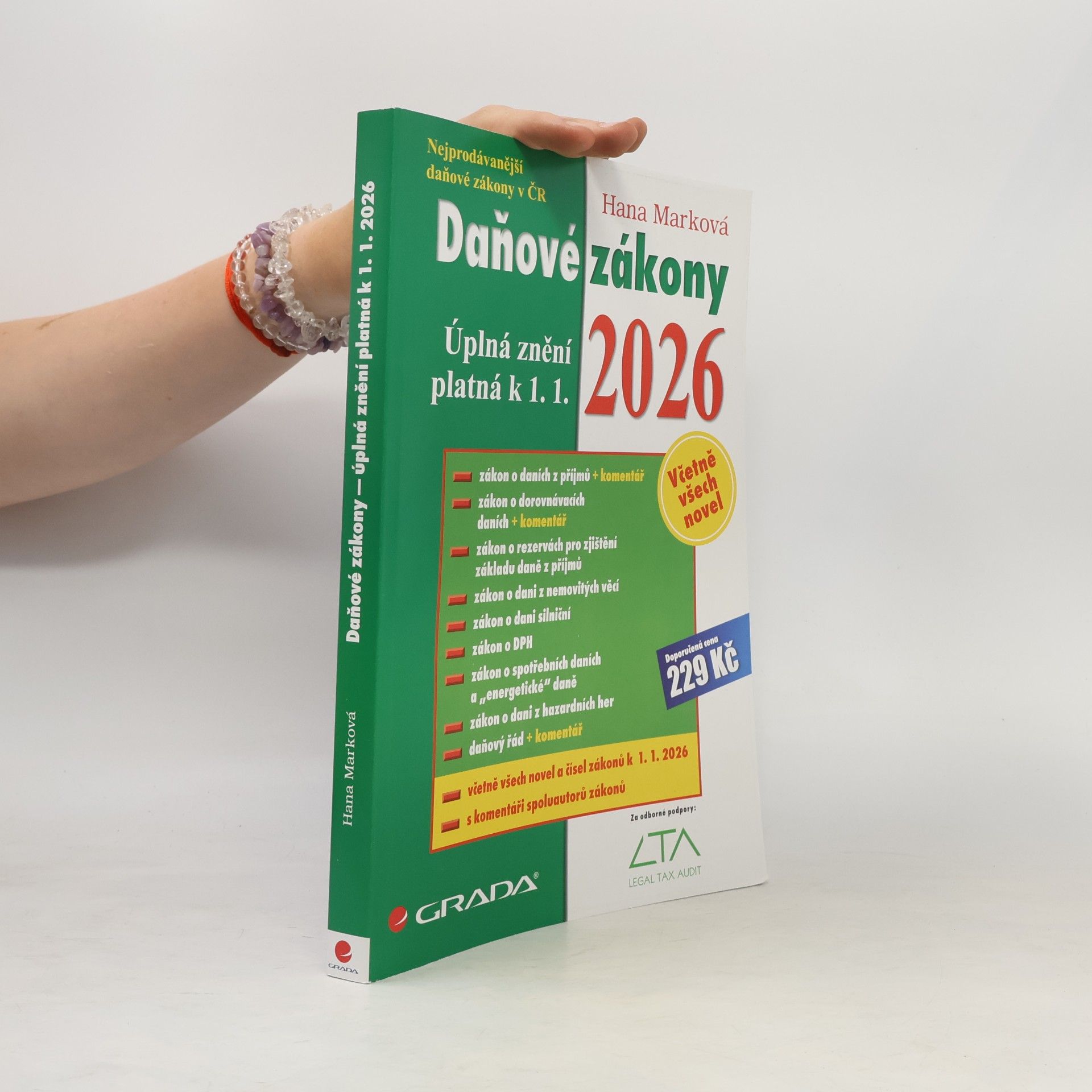 Marková Hana Daňové zákony 2026