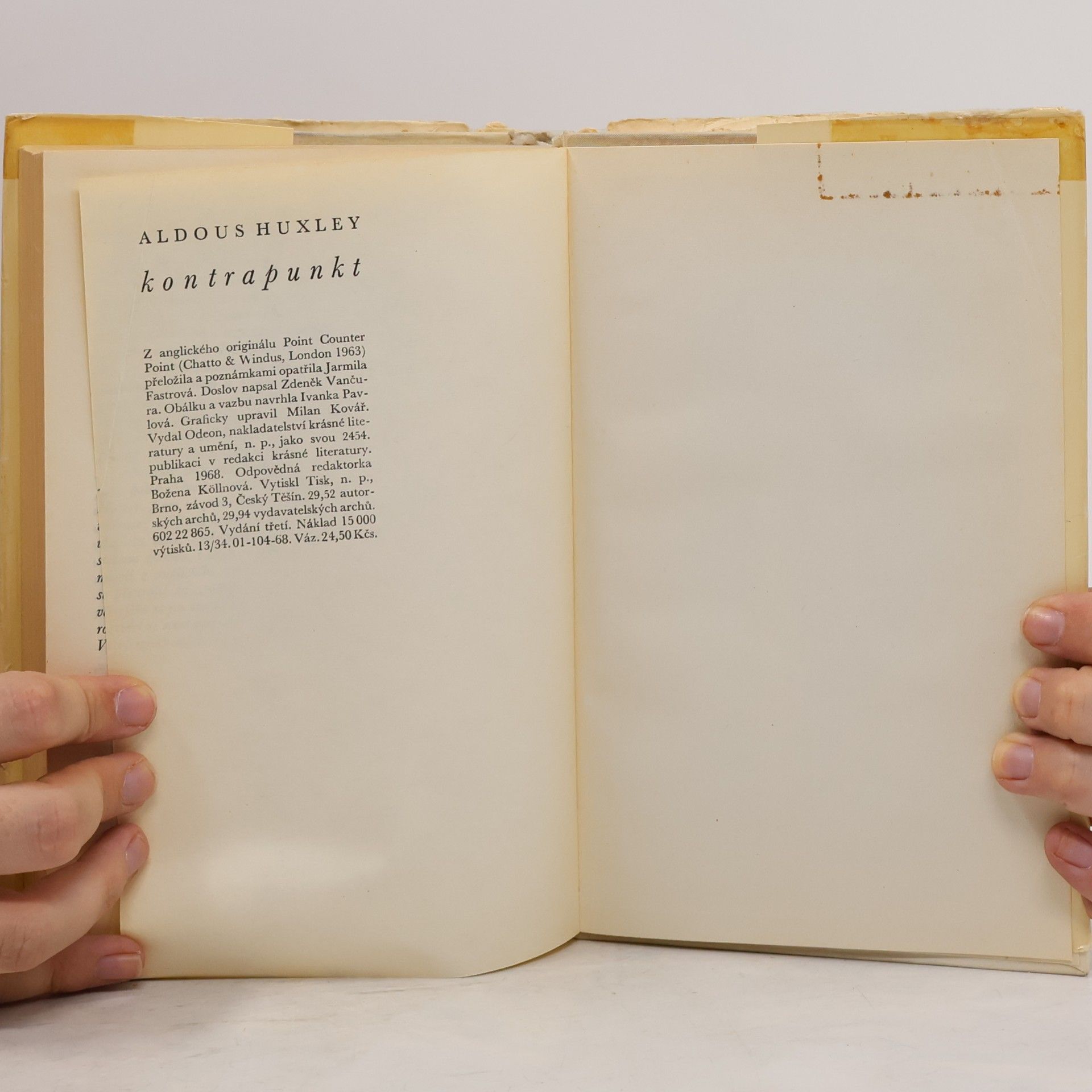 Aldous Huxley Kontrapunkt
