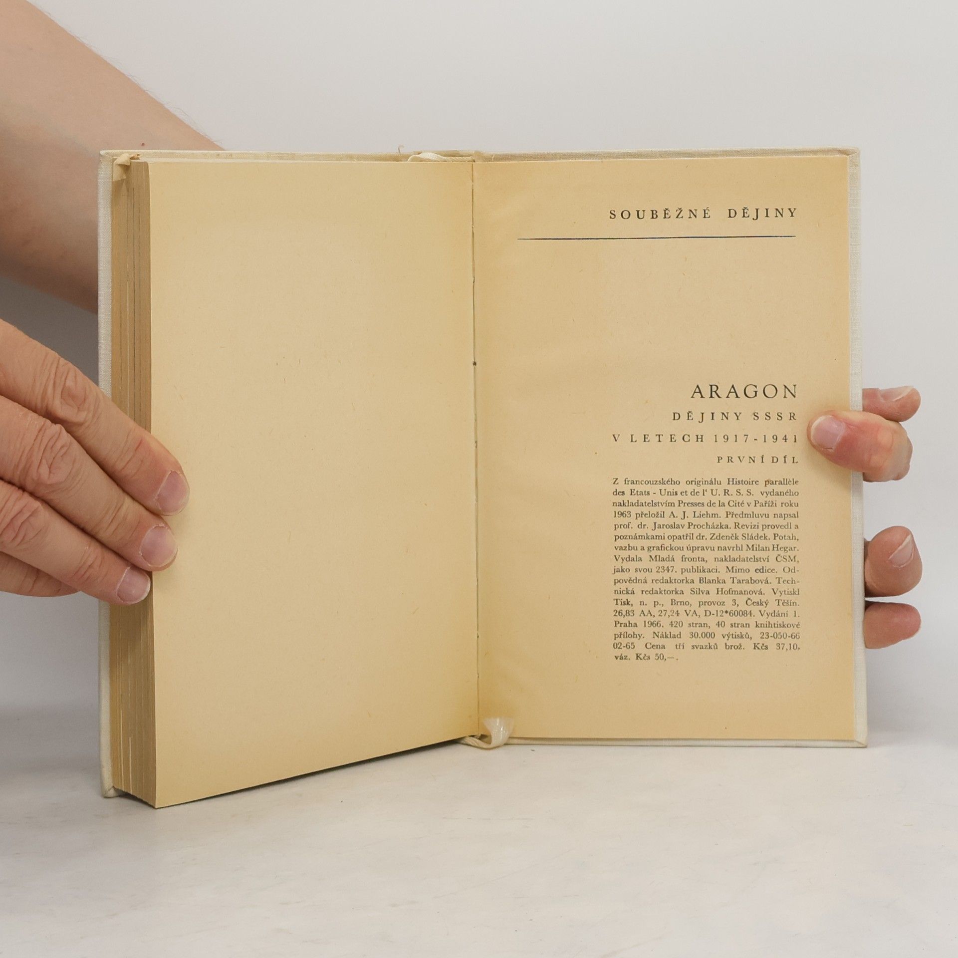 André Maurois Souběžné dějiny 1-3