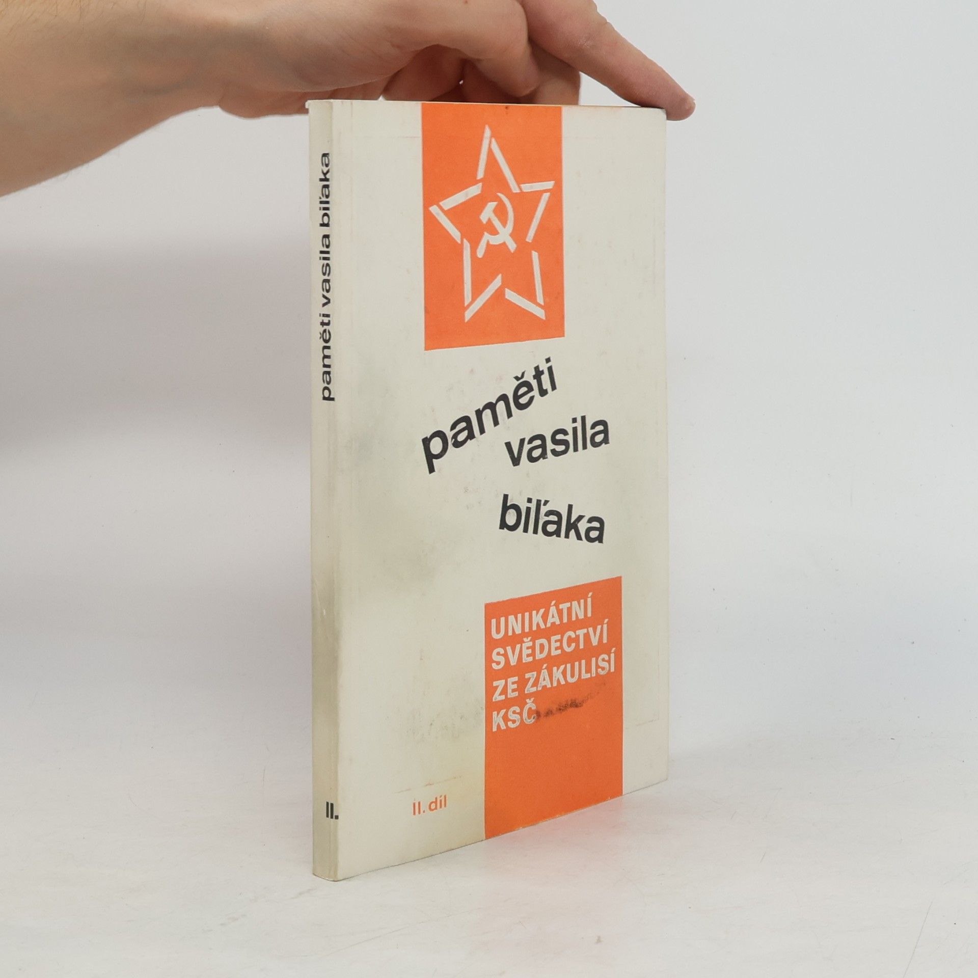 Paměti Vasila Bil̕aka II.