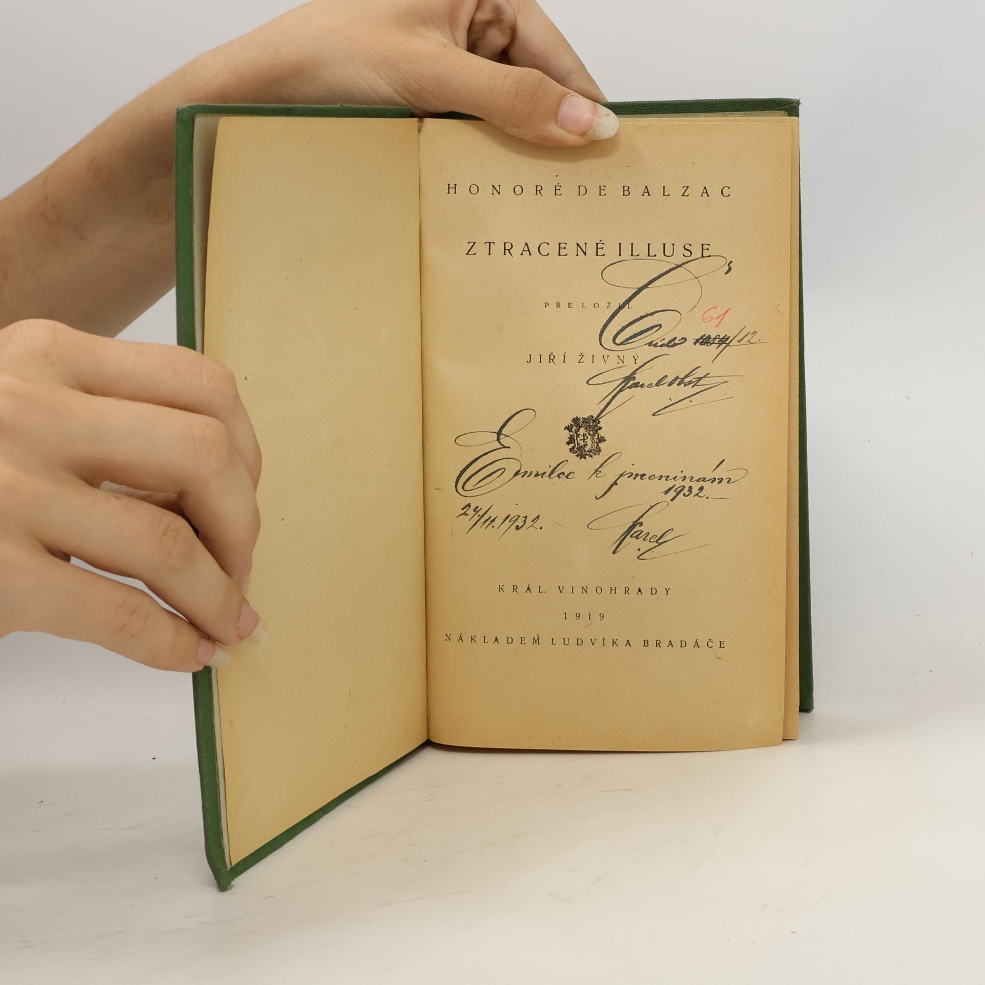Honoré de Balzac Ztracené illuse