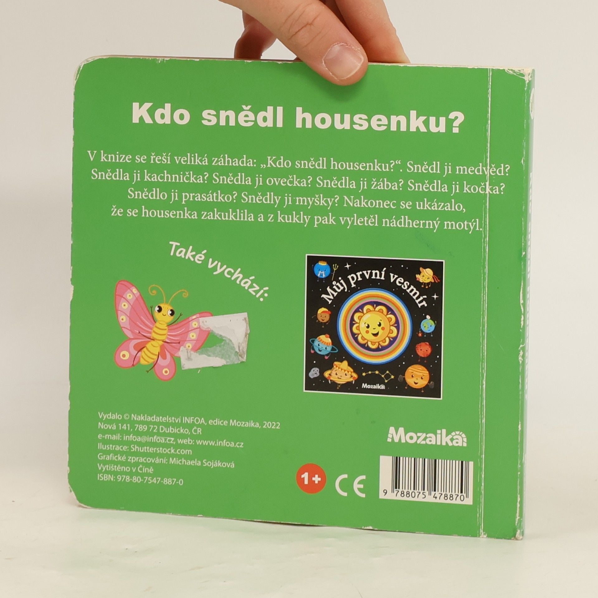 Various authors Kdo snědl housenku? Kniha pro nejmenší