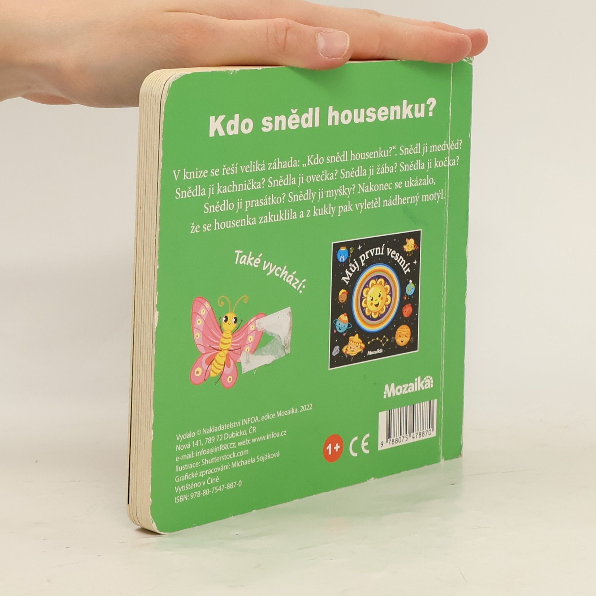 Various authors Kdo snědl housenku? Kniha pro nejmenší