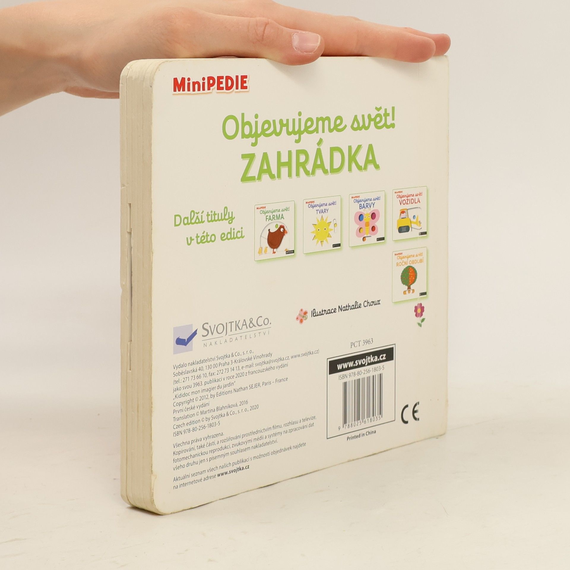 Nathalie Choux Objevujeme svět! Zahrádka