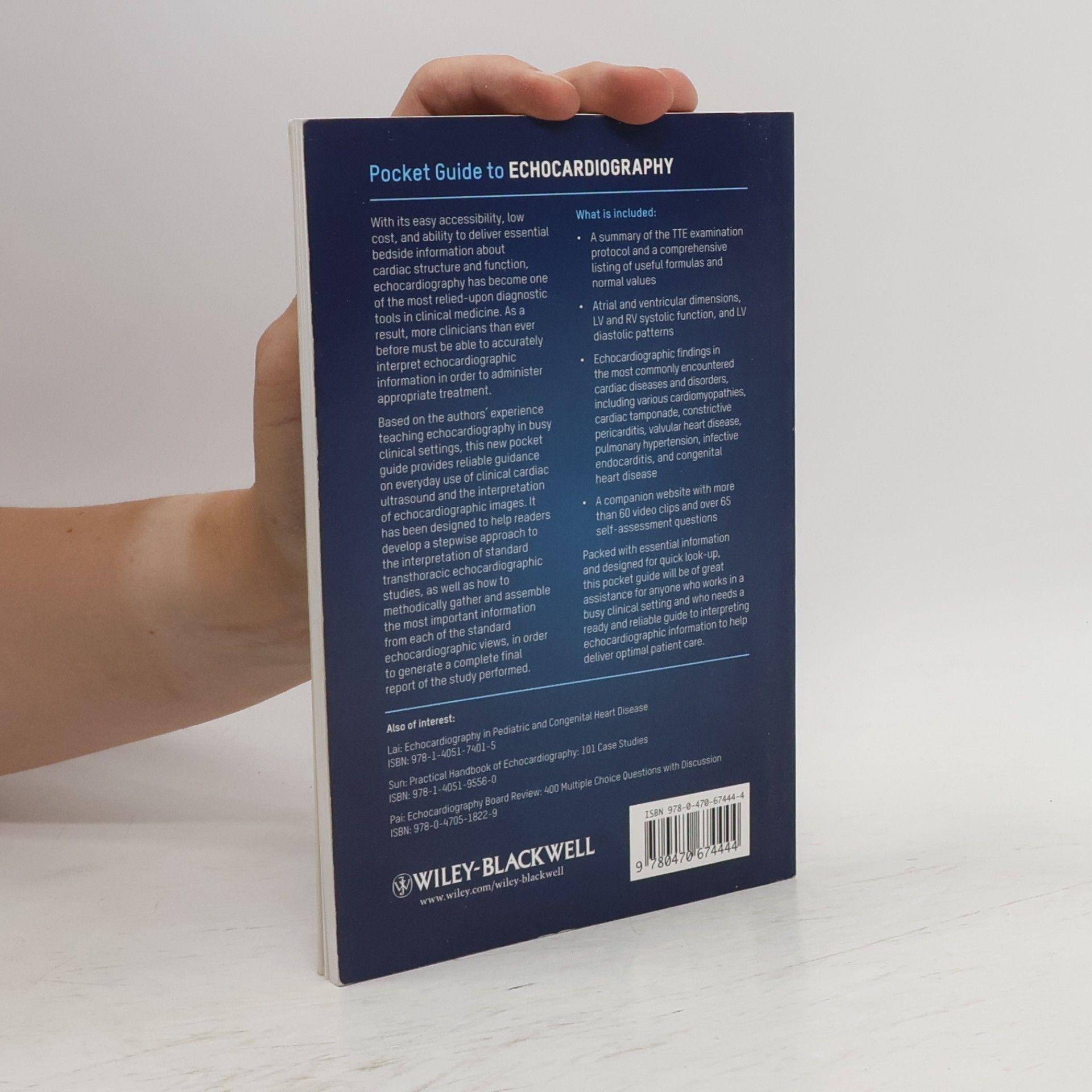 Andro G. Kacharava Pocket Guide to Echocardiography: With Website