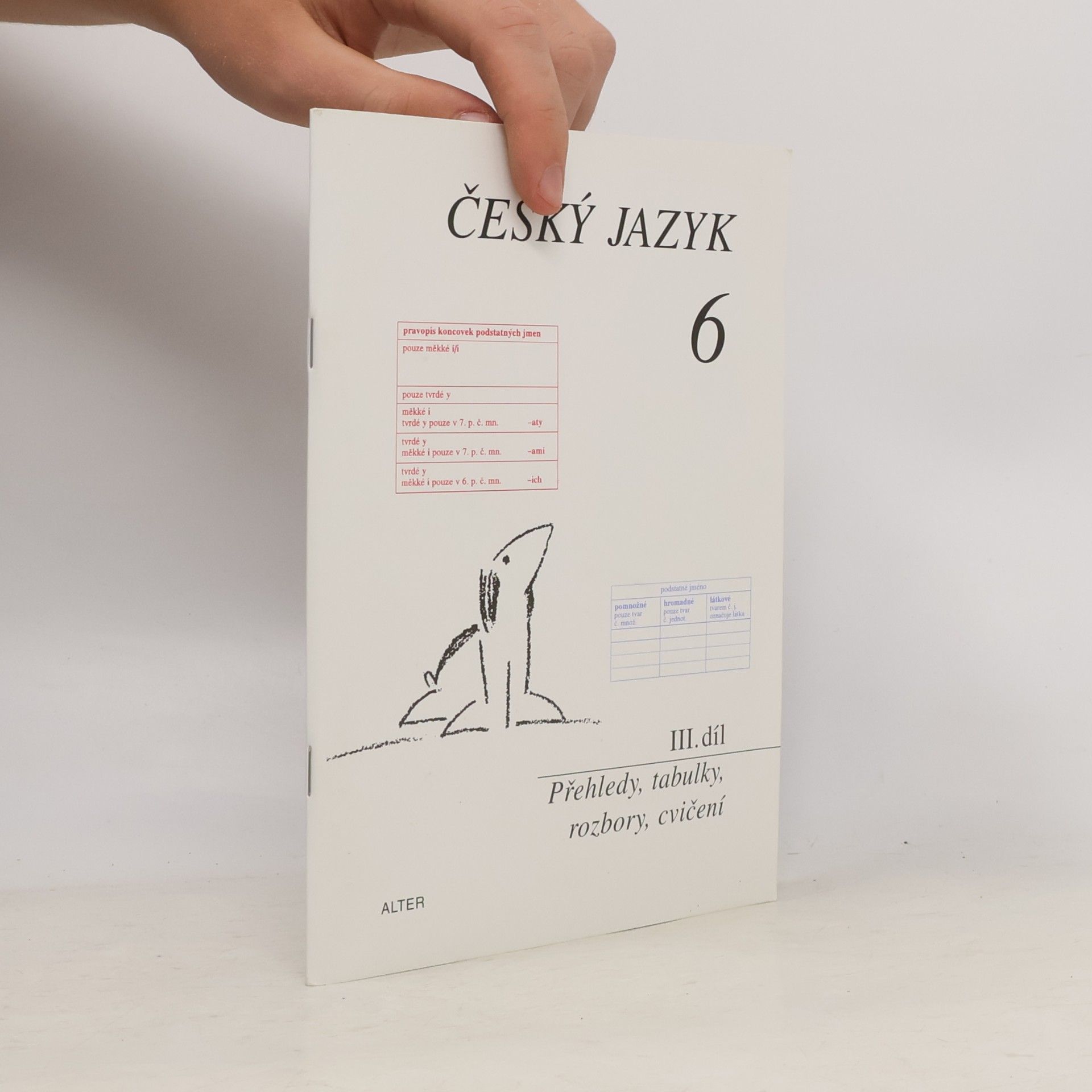 Eva Beránková Český jazyk 6. III. díl, Přehledy, tabulky, rozbory, cvičení