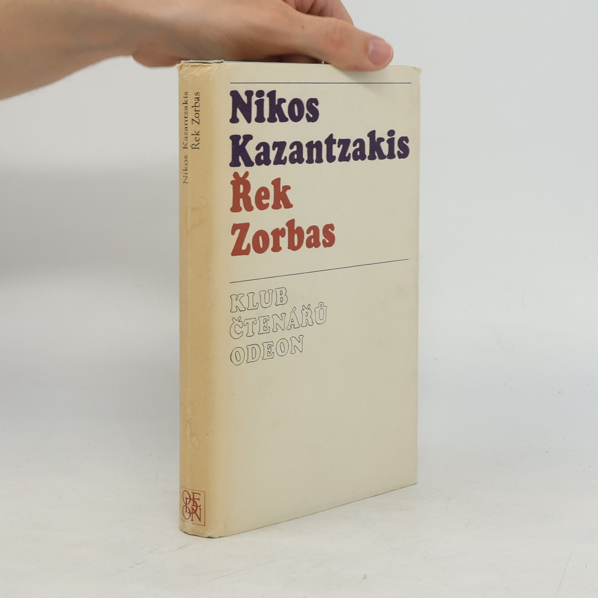Nikos Kazantzakis Řek Zorbas
