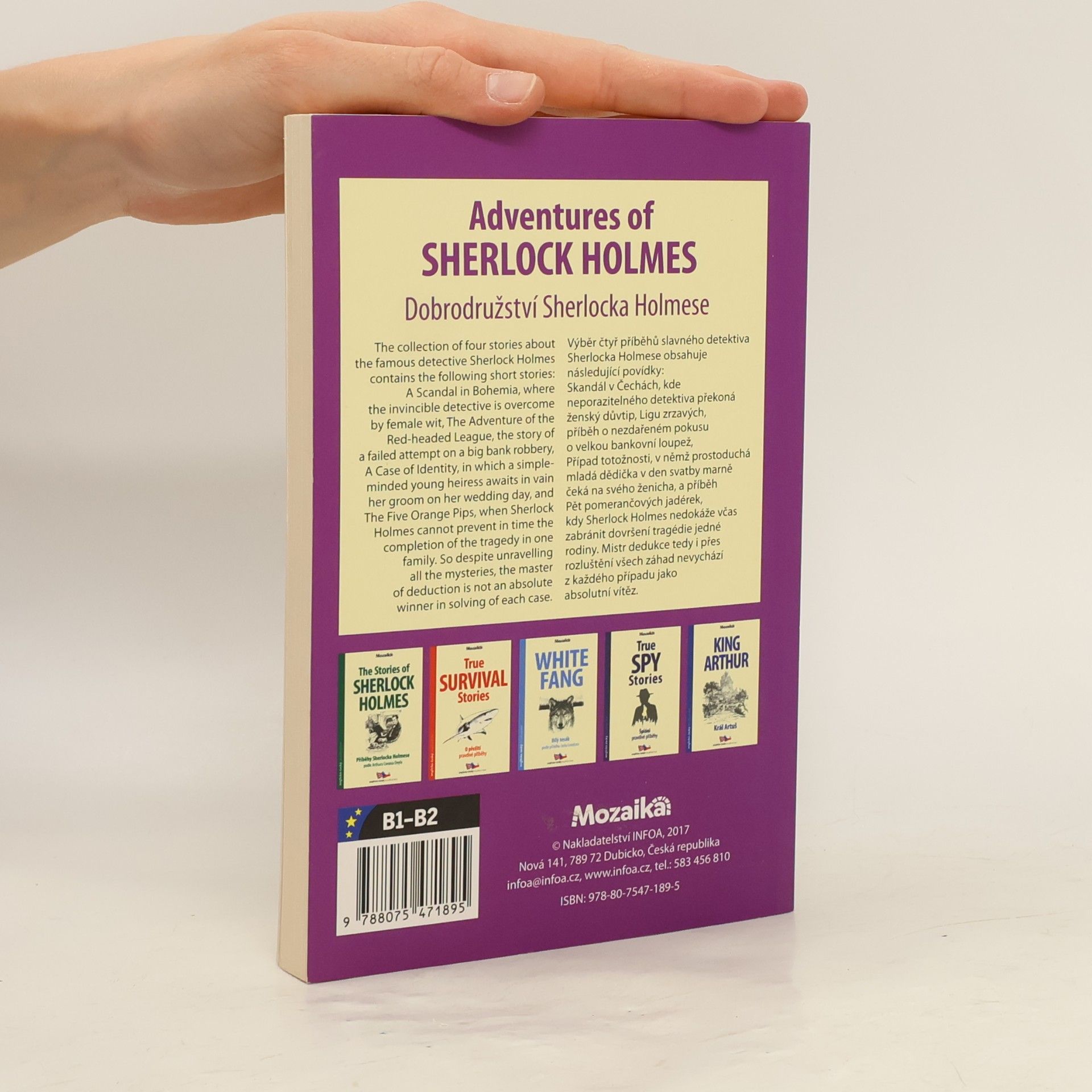 Drahomíra Michnová Adventures of Sherlock Holmes = Dobrodružství Sherlocka Holmese