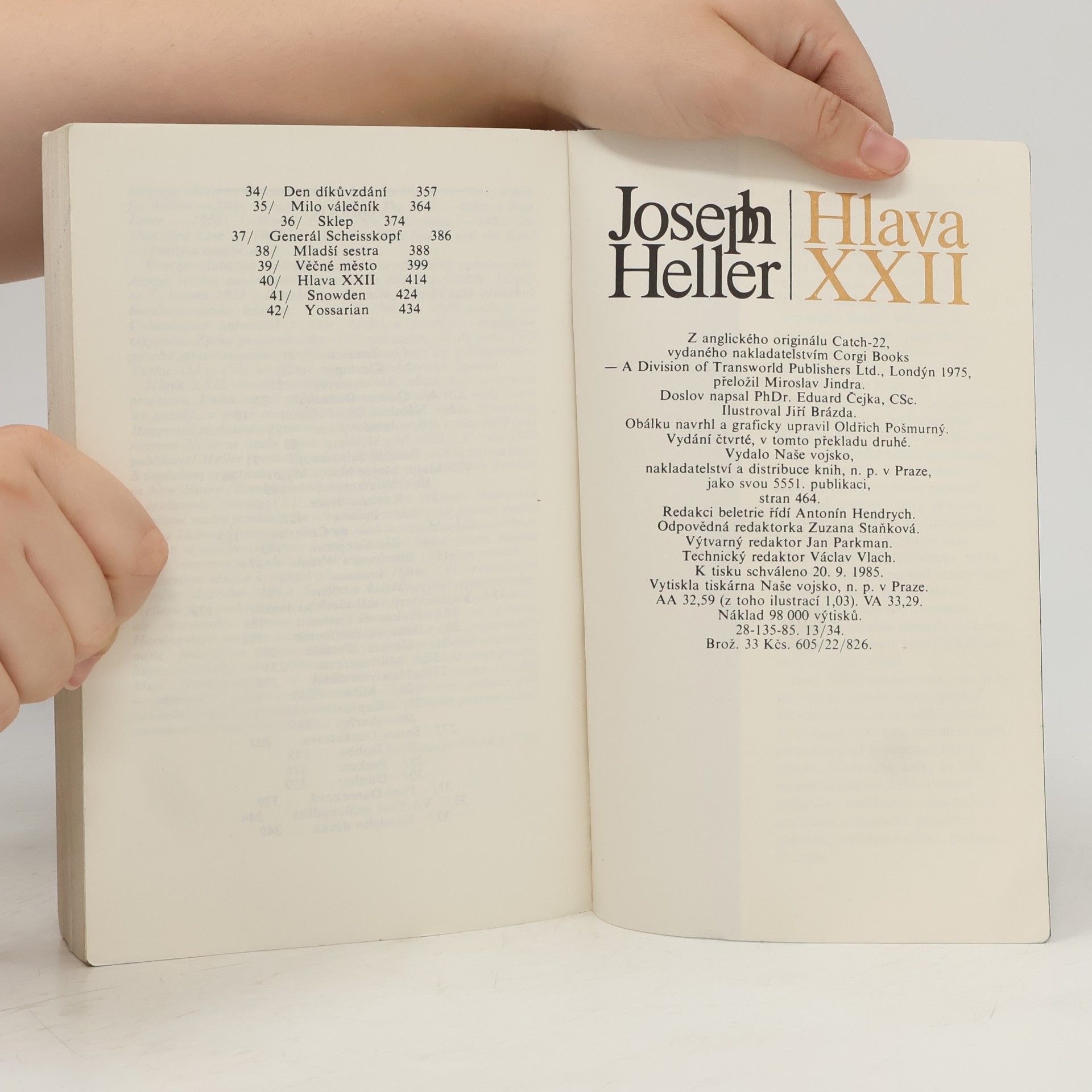 Joseph Heller Hlava XXII.