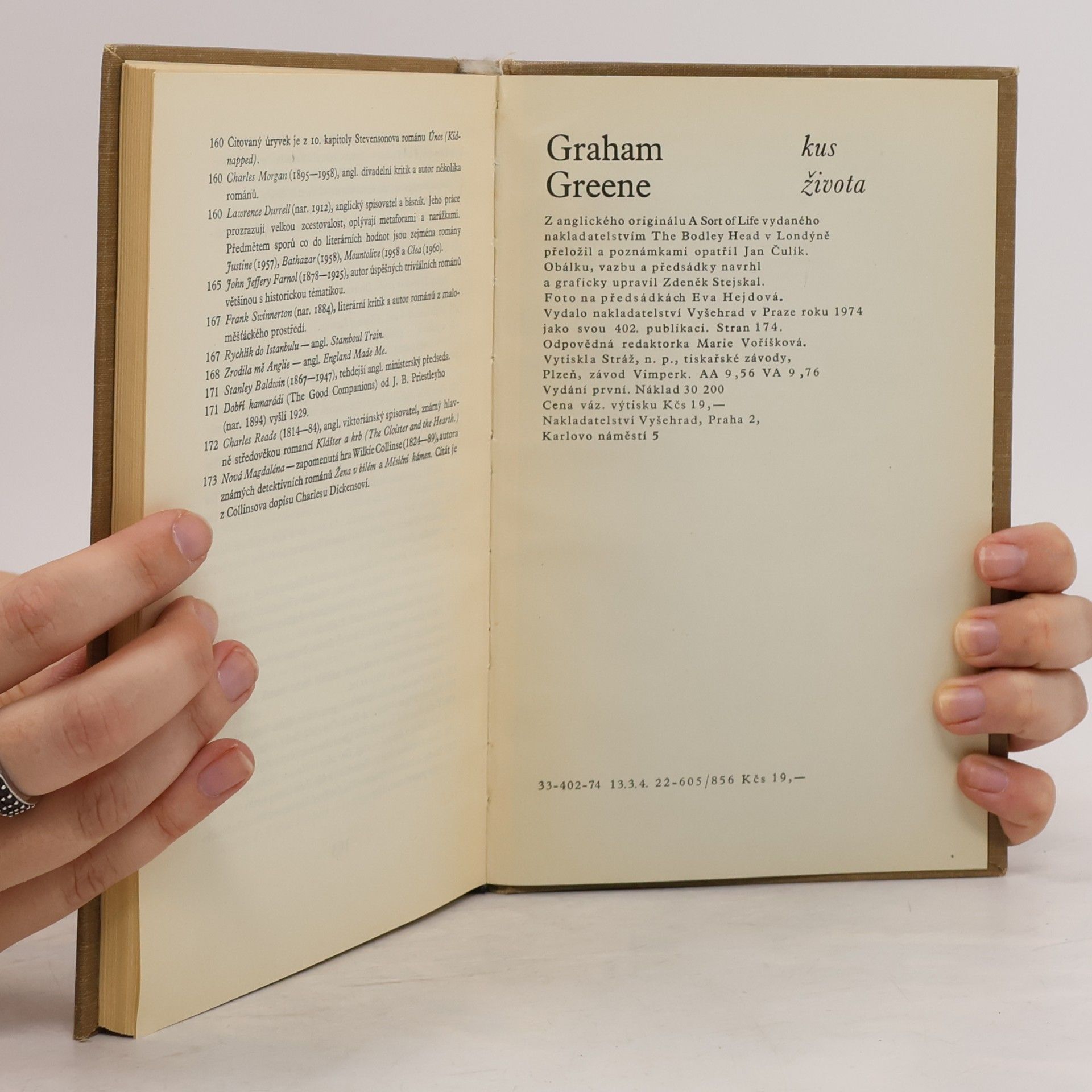 Graham Greene Kus života