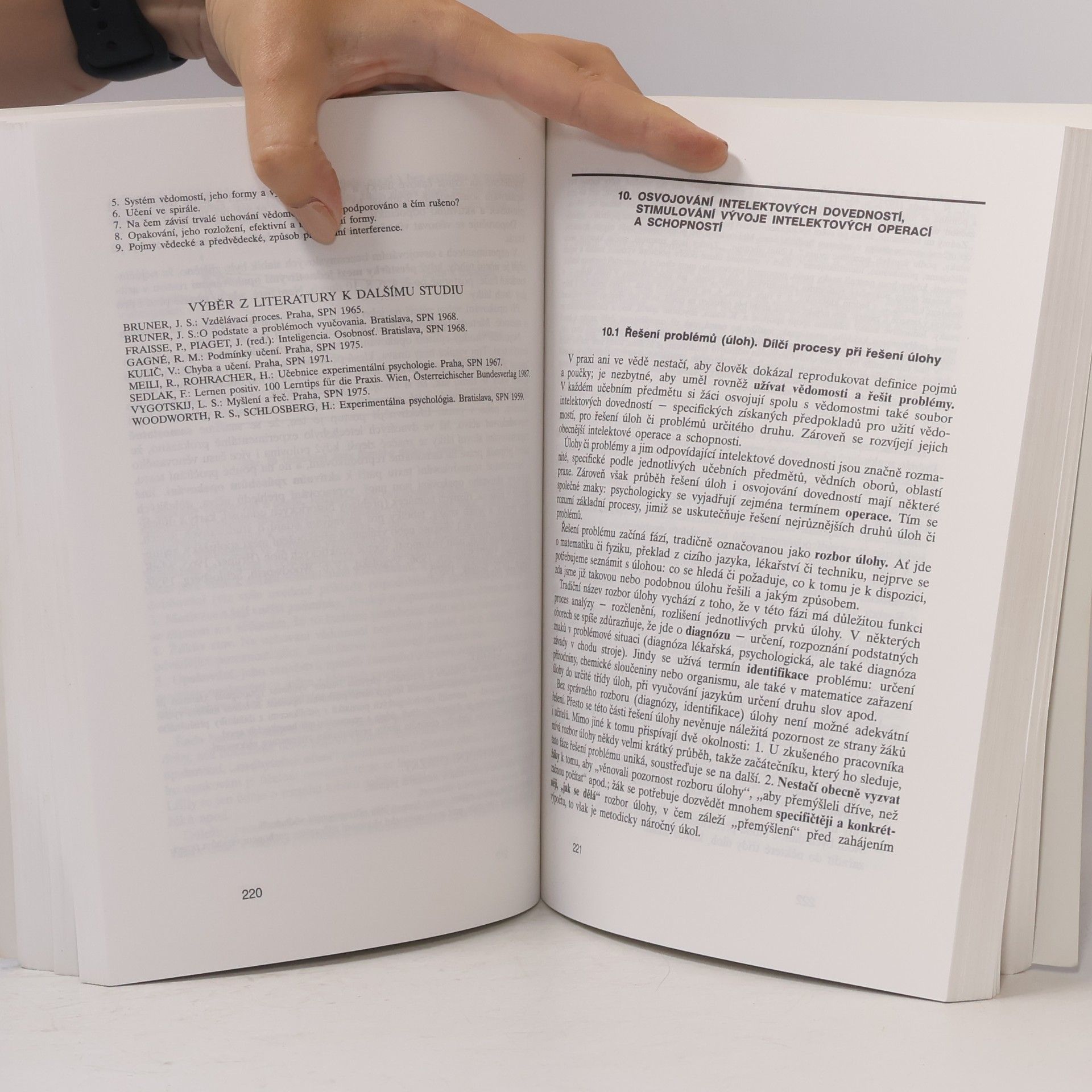 Jan Čáp Psychologie výchovy a vyučování