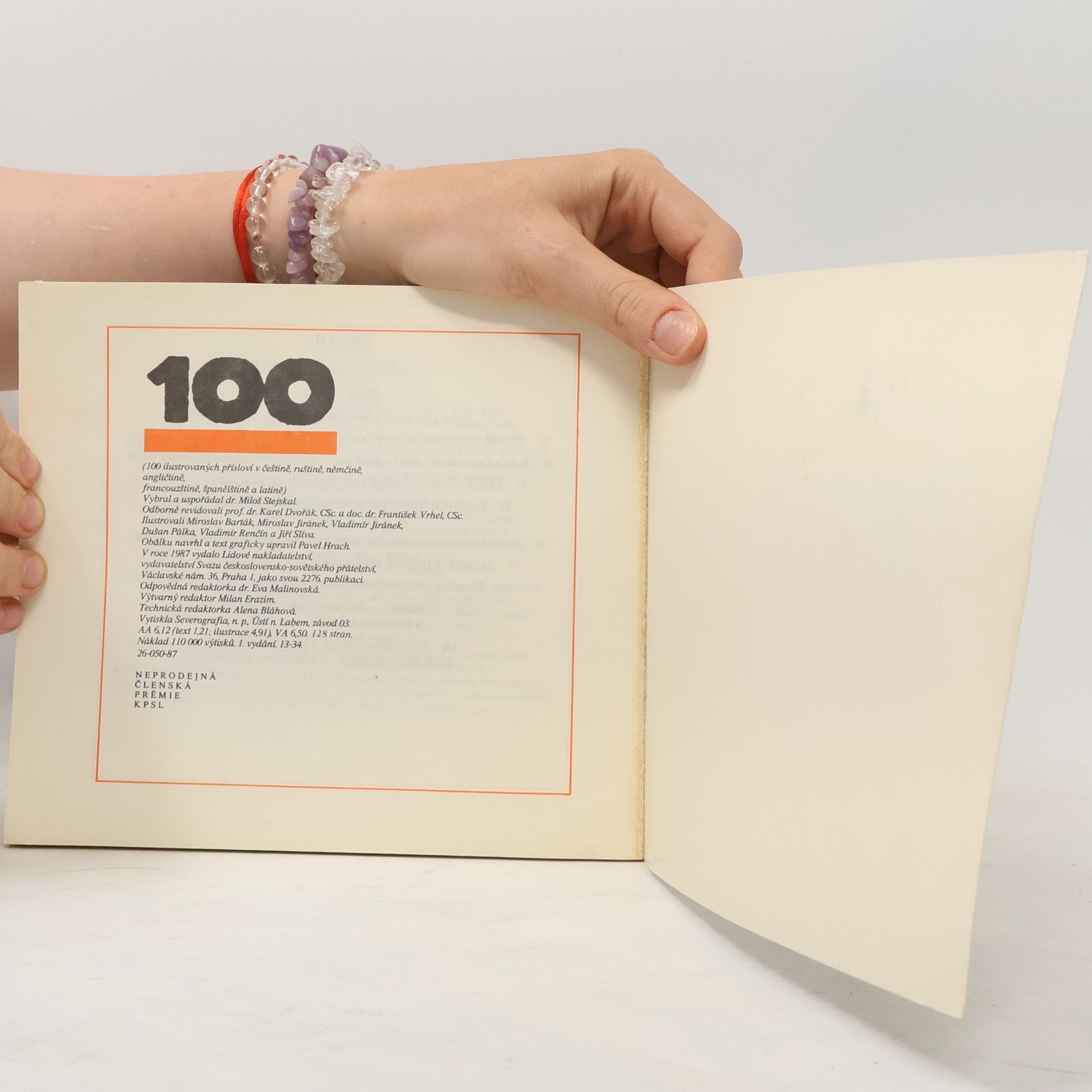 Miroslav Barták 100 přísloví nikoho neumoří