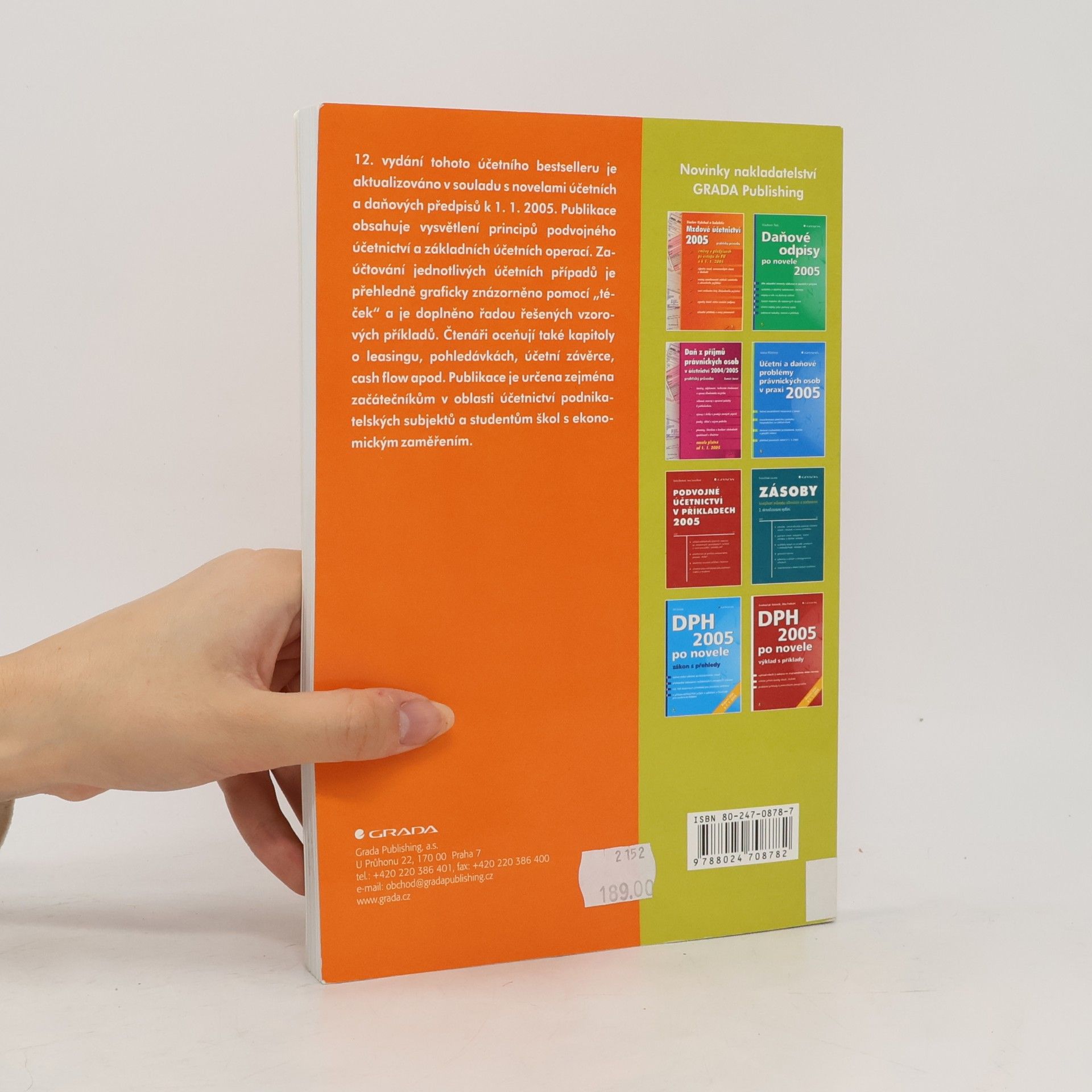 Kolektiv autorů Podvojné účetnictví 2005