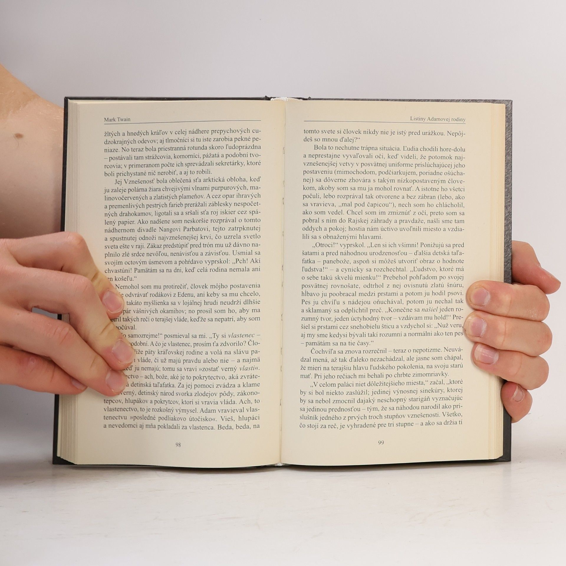 Mark Twain Listy zo Zeme