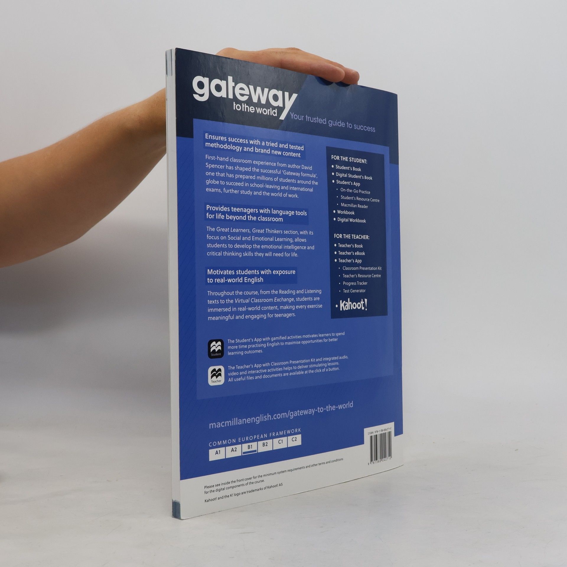 Macmillan Education Gateway to the World B1 - Teacher's Book with Teacher's App
