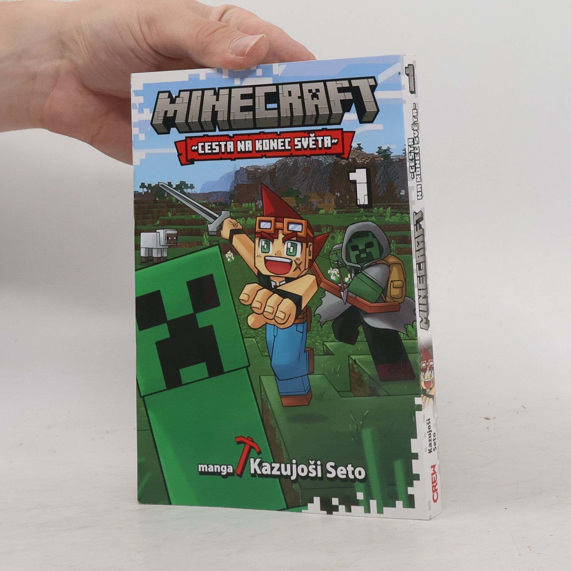 Kazujoši Seto Minecraft manga: Cesta na konec světa 1