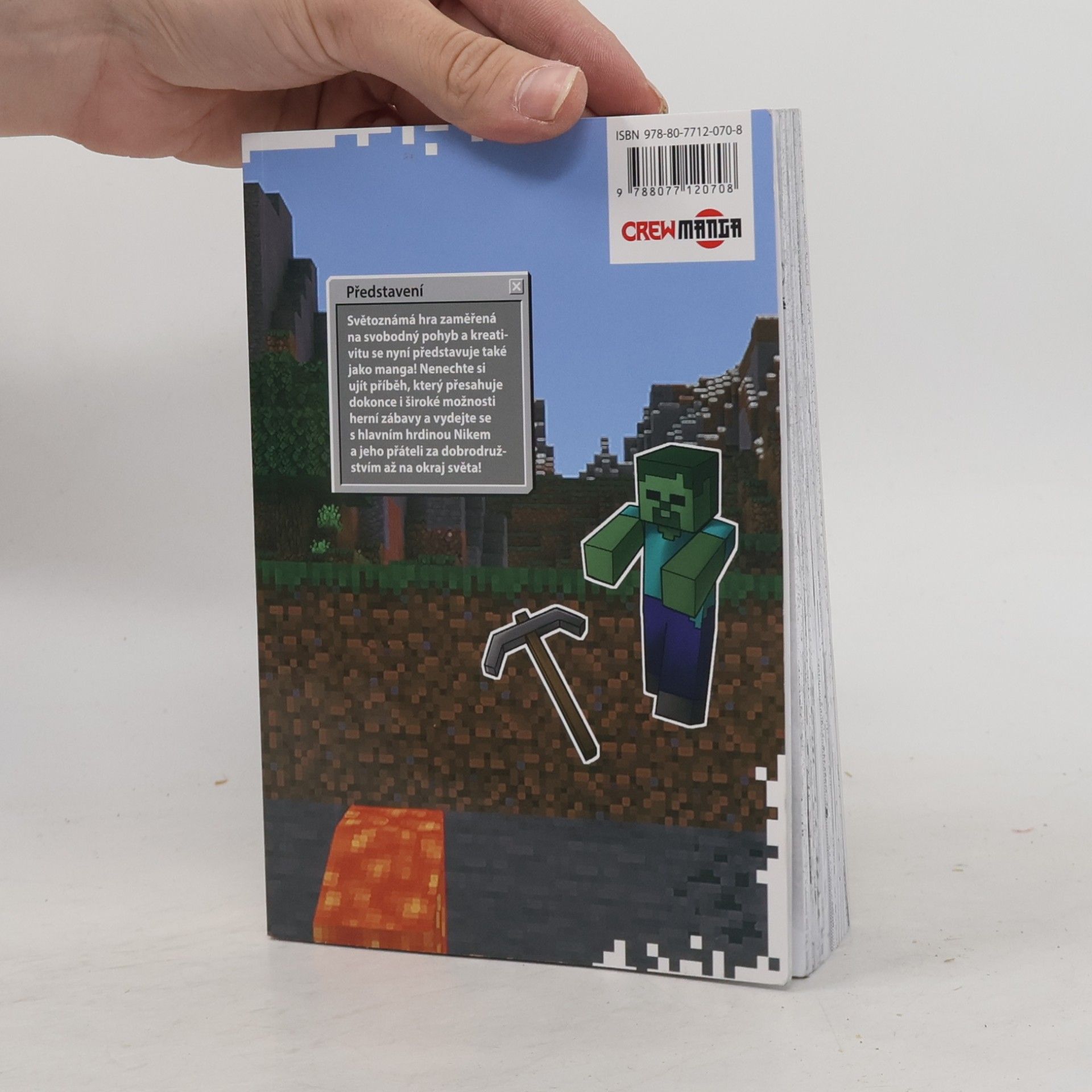 Kazujoši Seto Minecraft manga: Cesta na konec světa 1