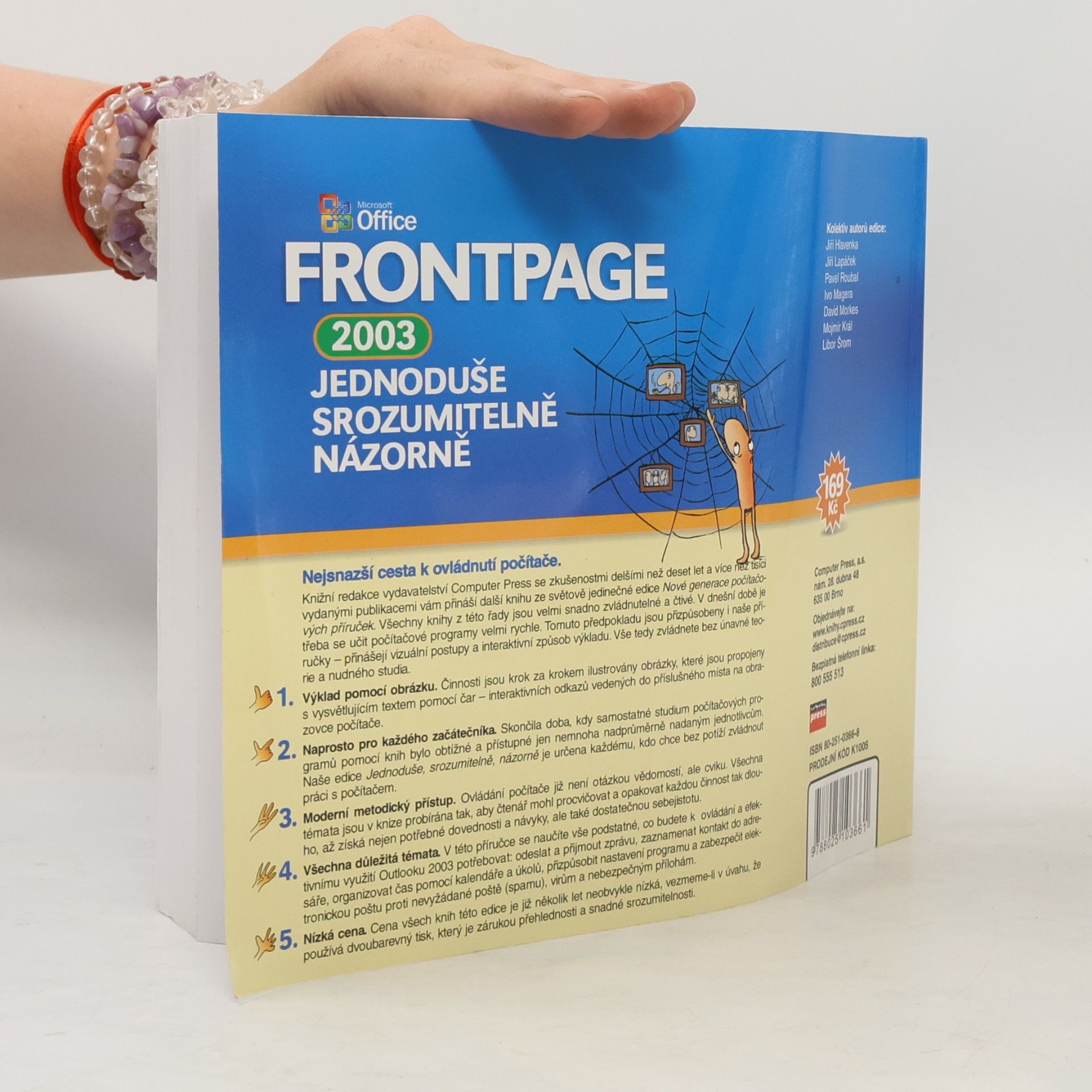 Jiří Hlavenka Microsoft Office FrontPage 2003 : jednoduše, srozumitelně, názorně
