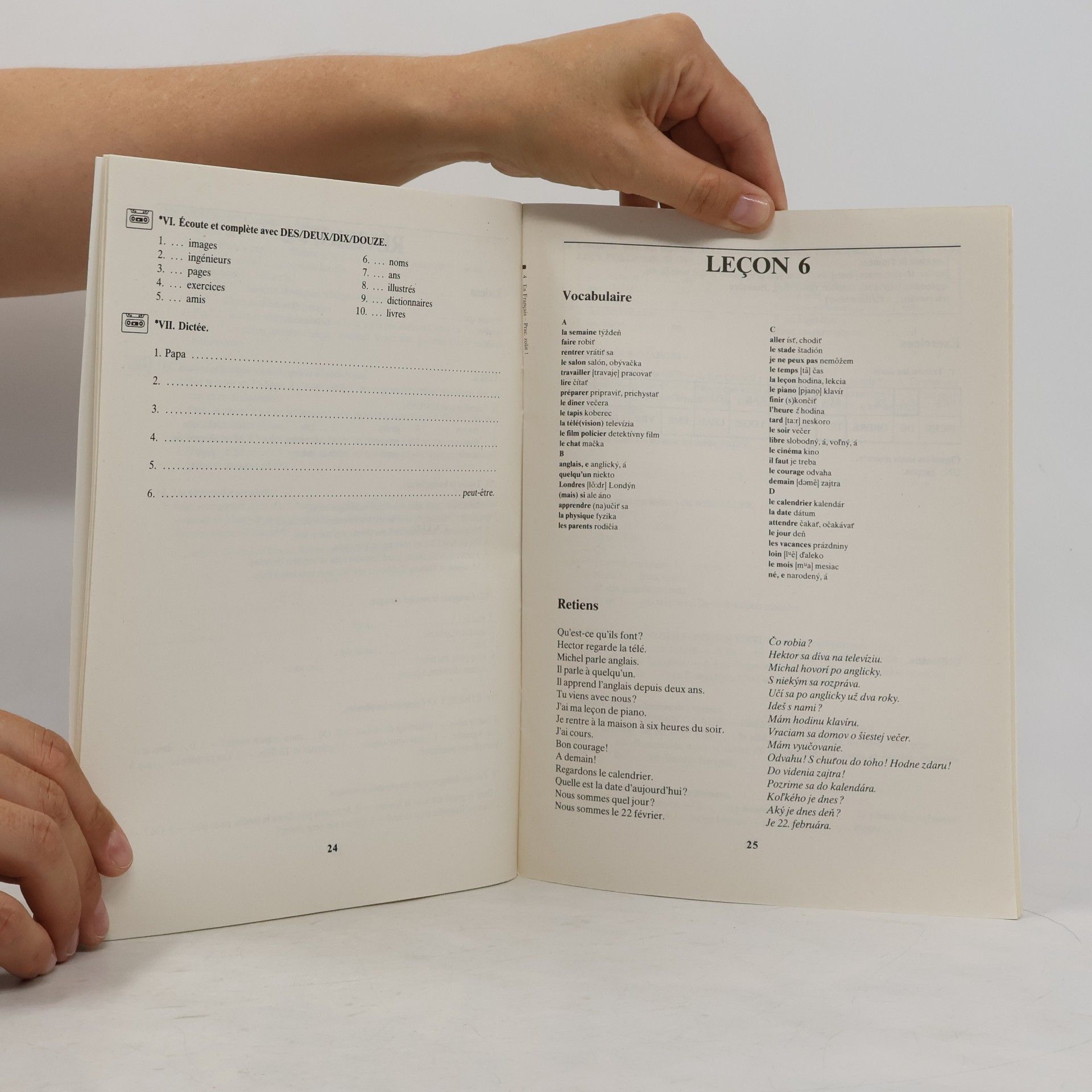 Jitka Taišlová En Francais. Cahier d'exercices 1