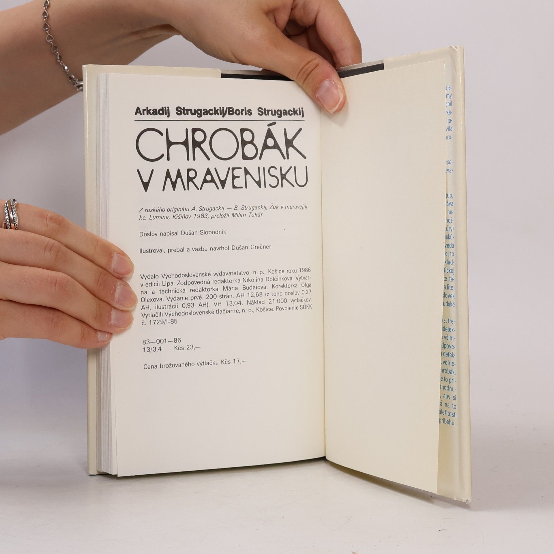 Arkadij Strugackij Chrobák v mravenisku