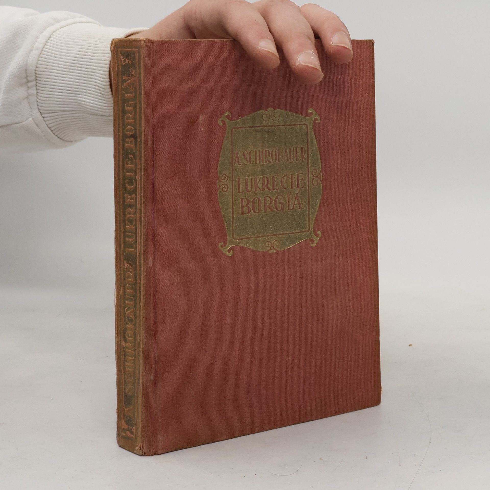 Alfred Schirokauer Lukrecie Borgia
