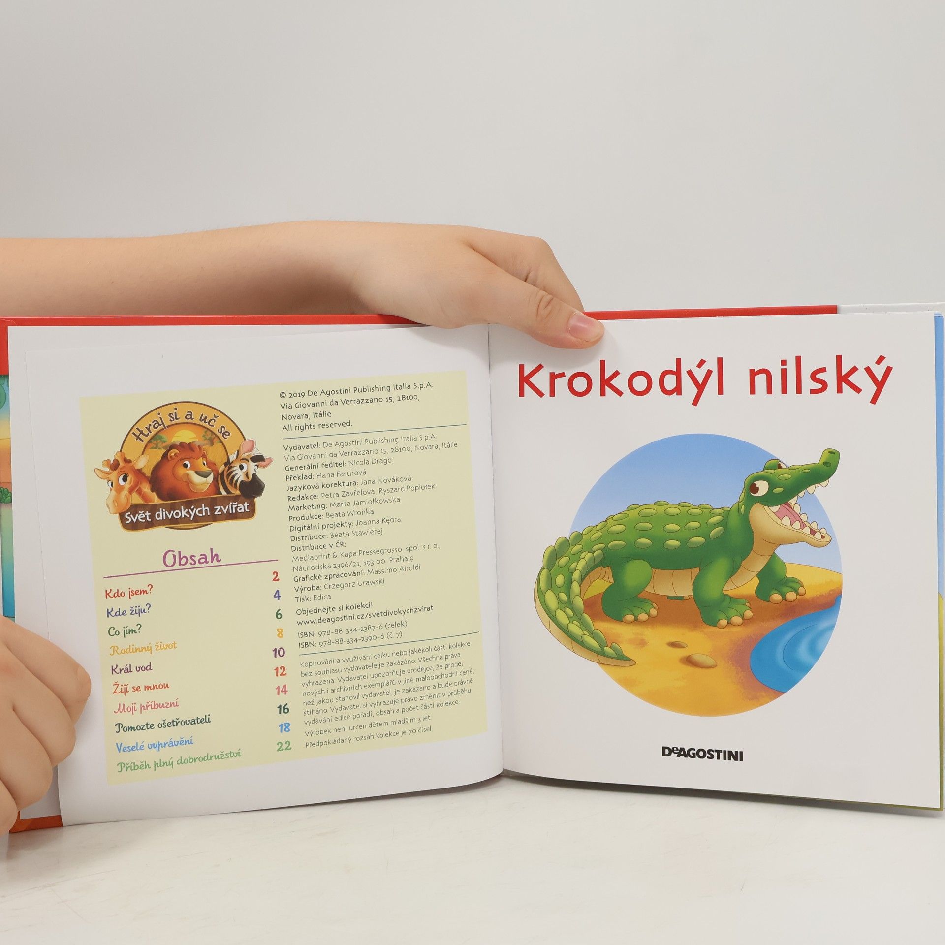 Kolektiv autorů Bydlím v savaně 7. Krokodýl nilský
