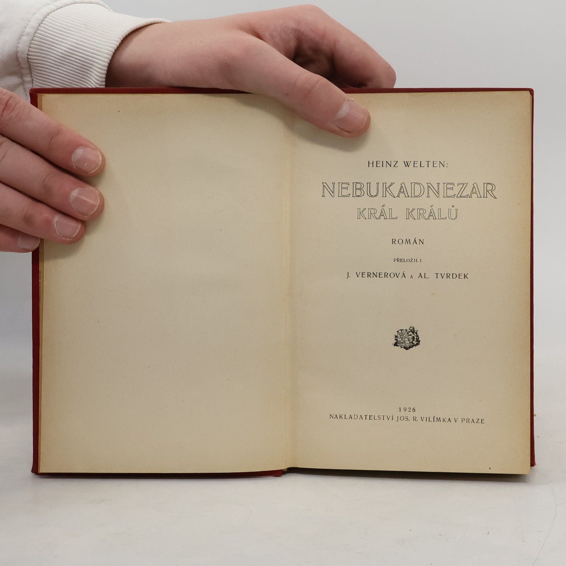 Welten Heinz Nebukadnezar. Král králů.