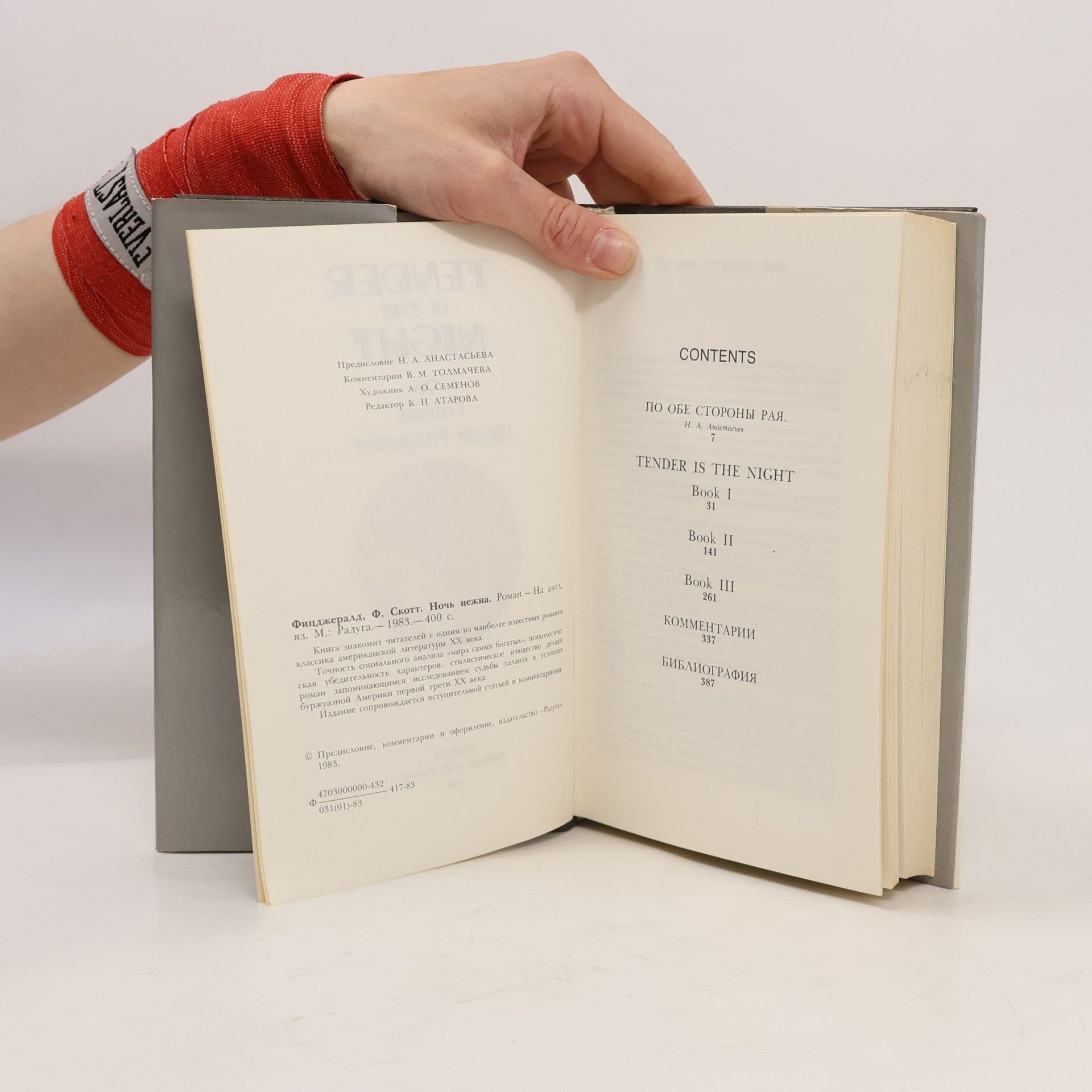 F. Scott Fitzgerald Tender is the Night