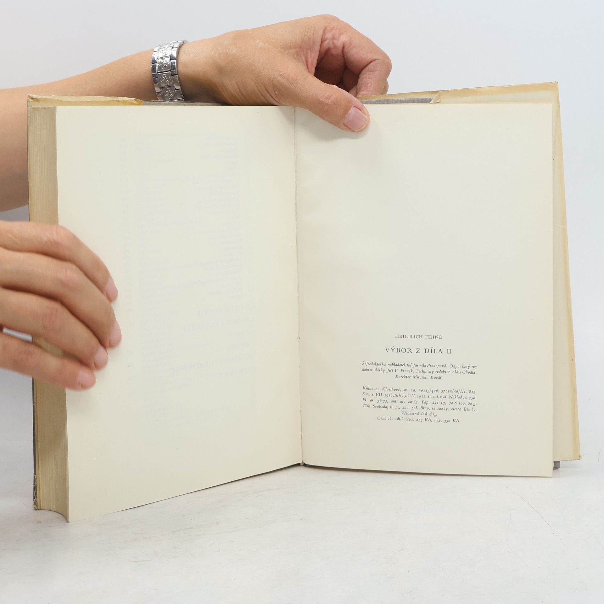 Heinrich Heine H. Heine: Výbor z díla II.