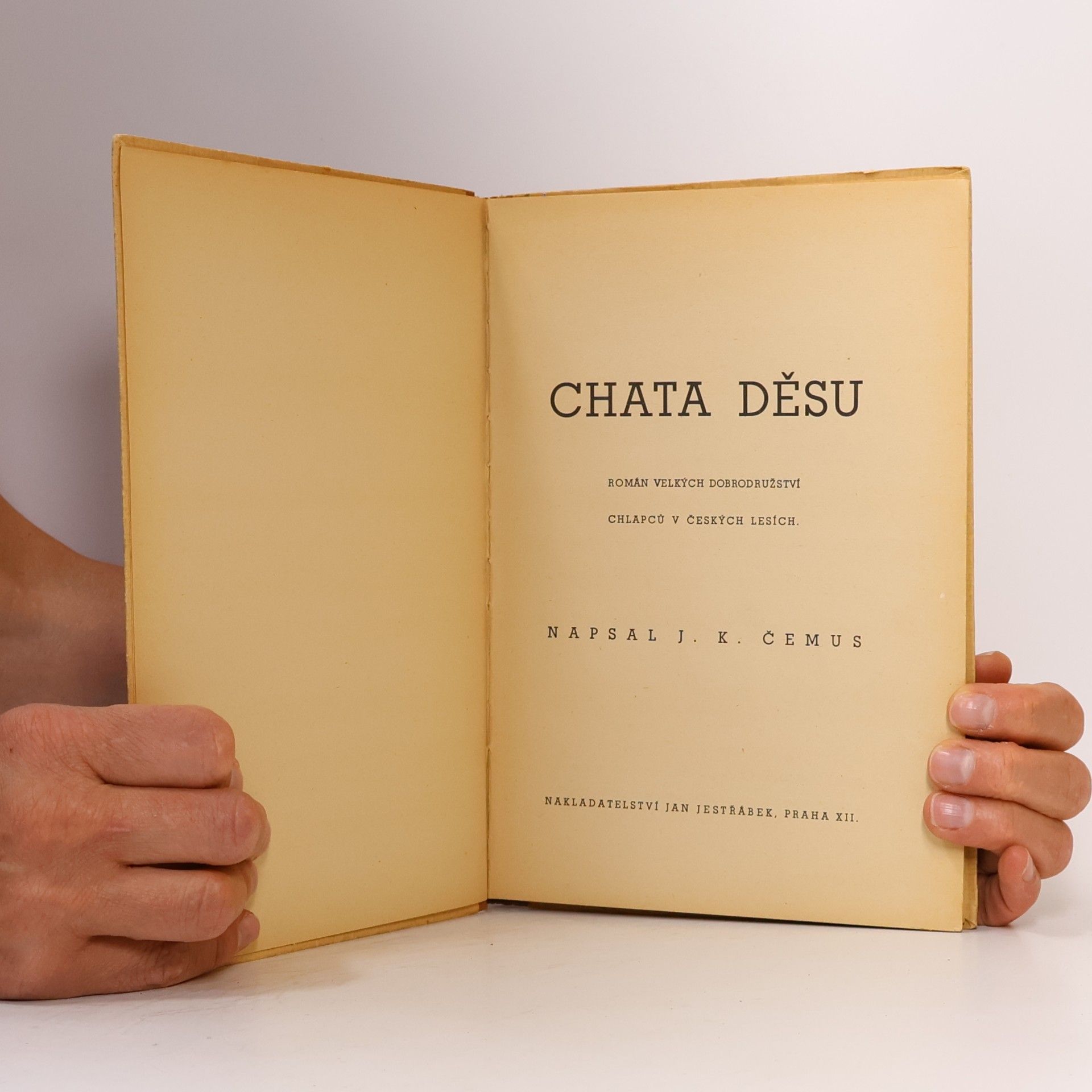 Jan Karel Čemus Chata děsu