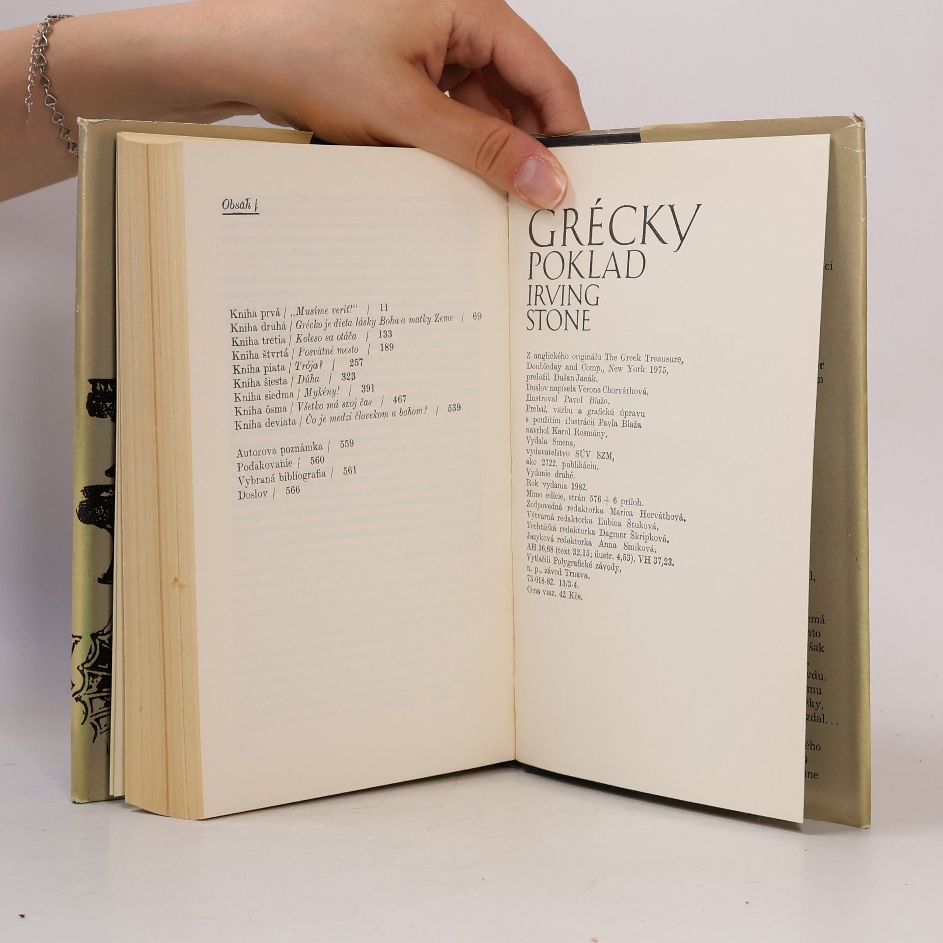 Irving Stone Grécky poklad
