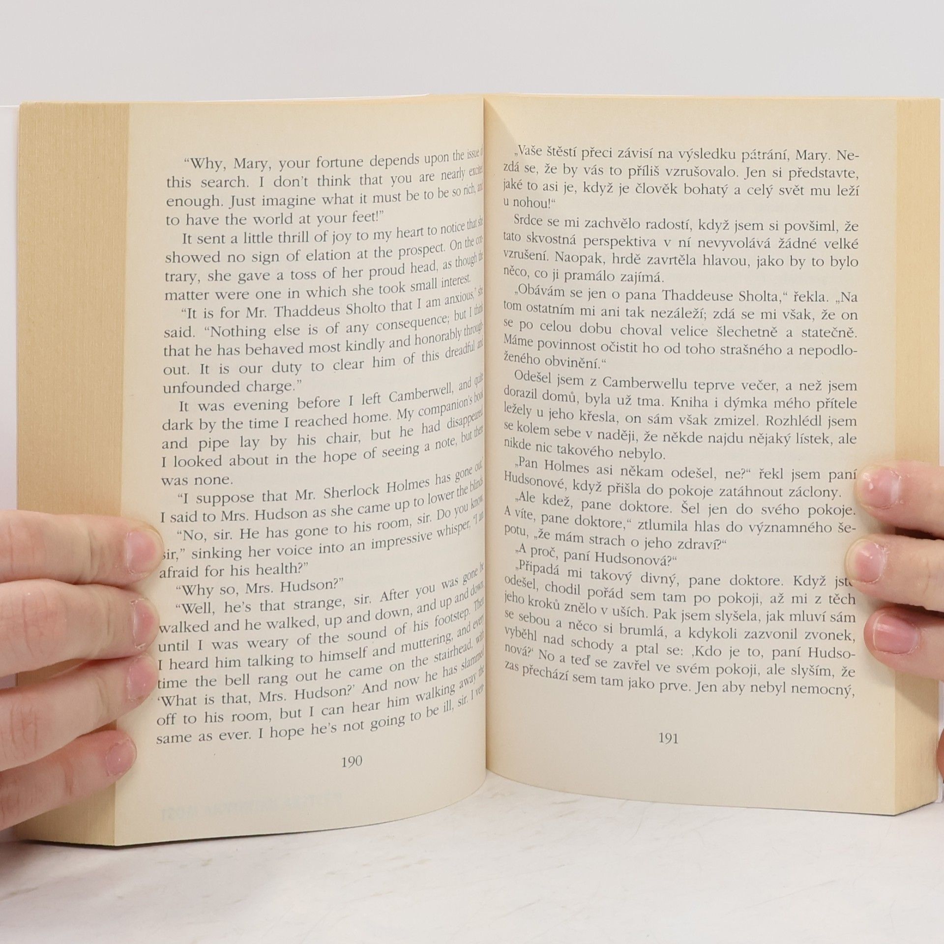 Arthur Conan Doyle The Sign of the four. Podpis čtyř