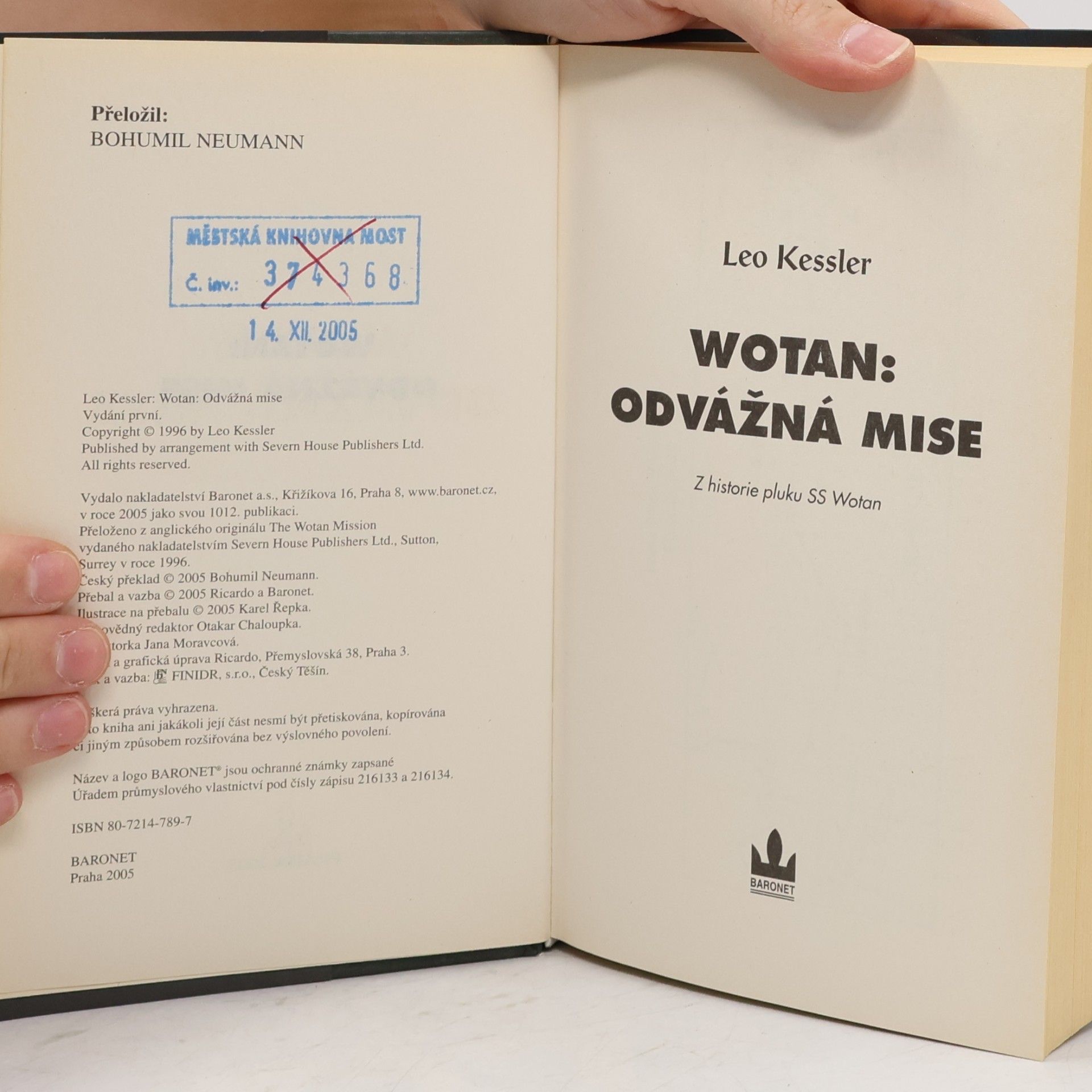 Charles Whiting Wotan: Odvážná mise