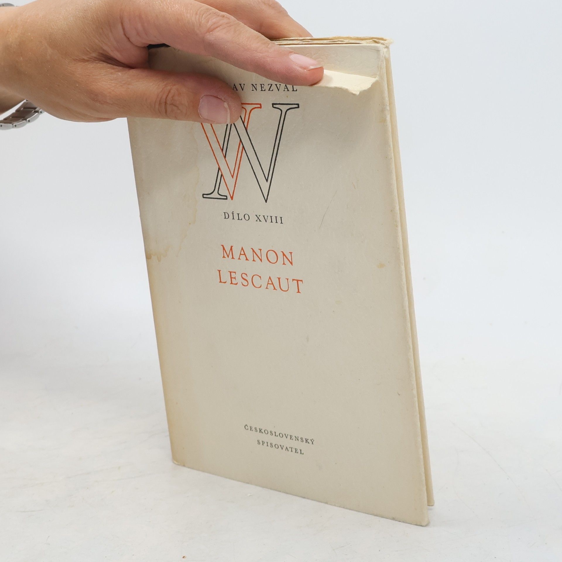 Vítězslav Nezval Manon Lescaut