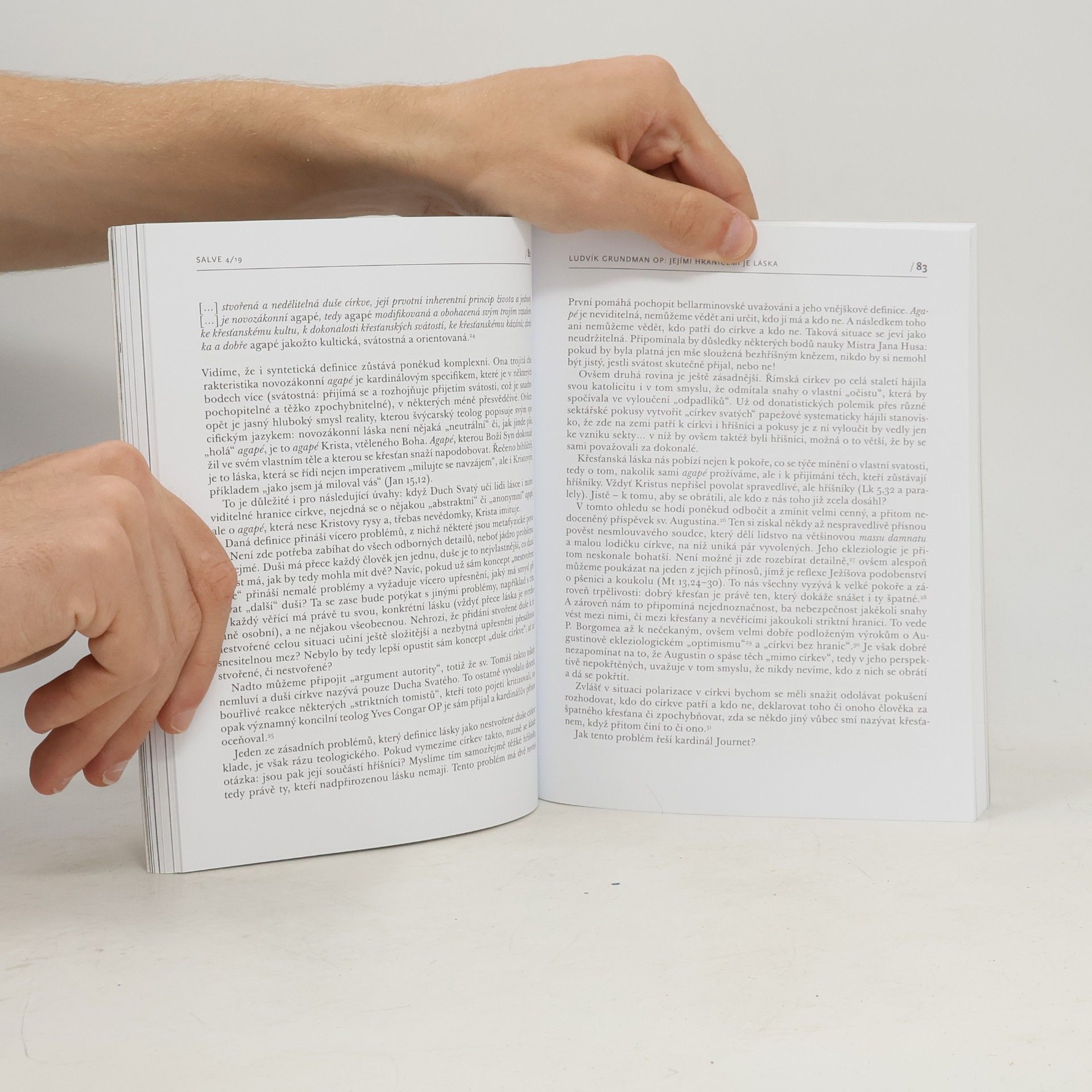 Collectif d'auteurs Salve. Revue pro teologii, duchovní život a kulturu 2/22