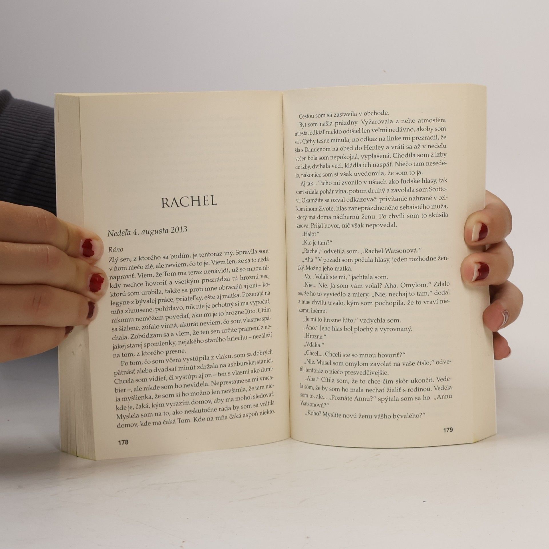 Paula Hawkins Dievča vo vlaku