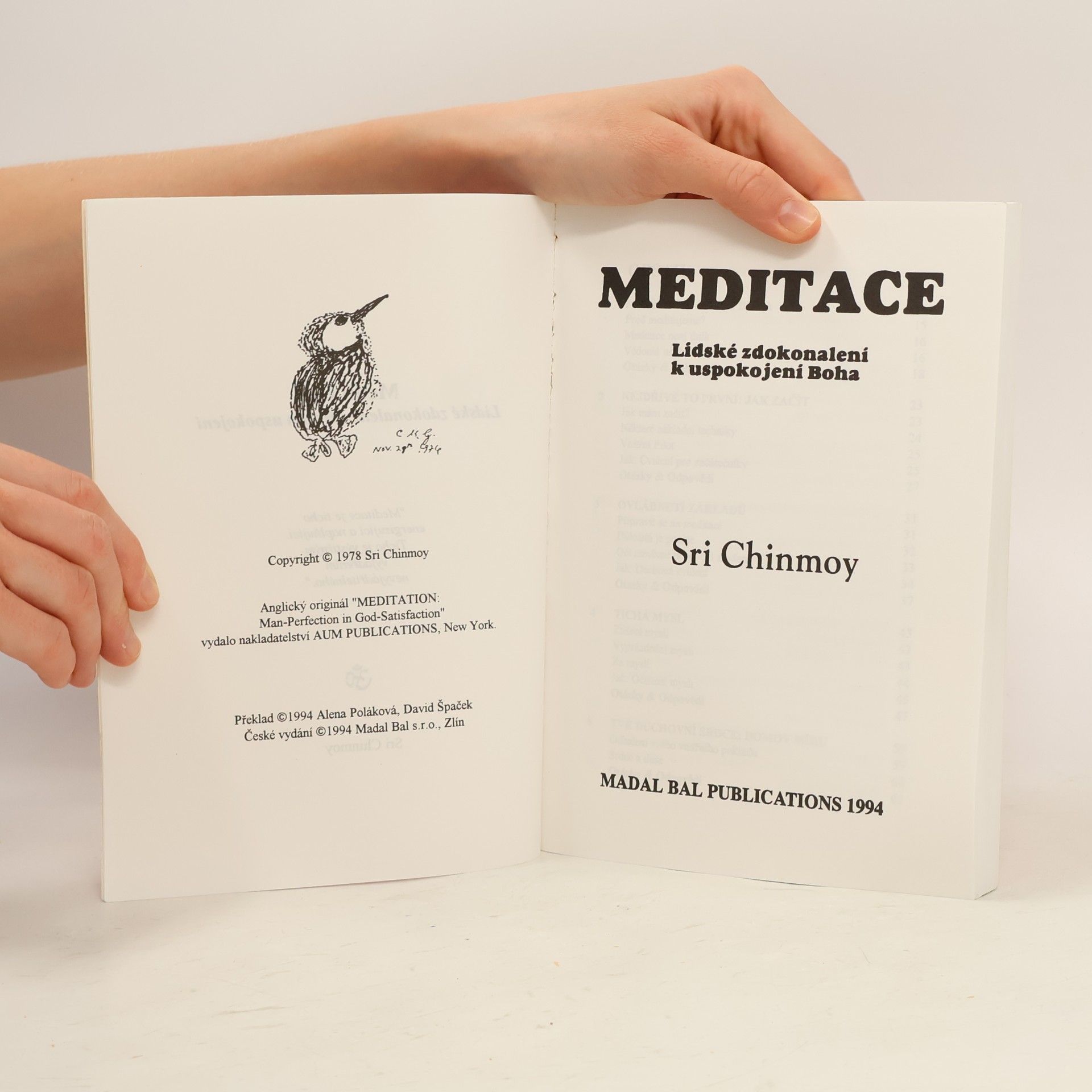 Chinmoy Kumar Ghose Meditace