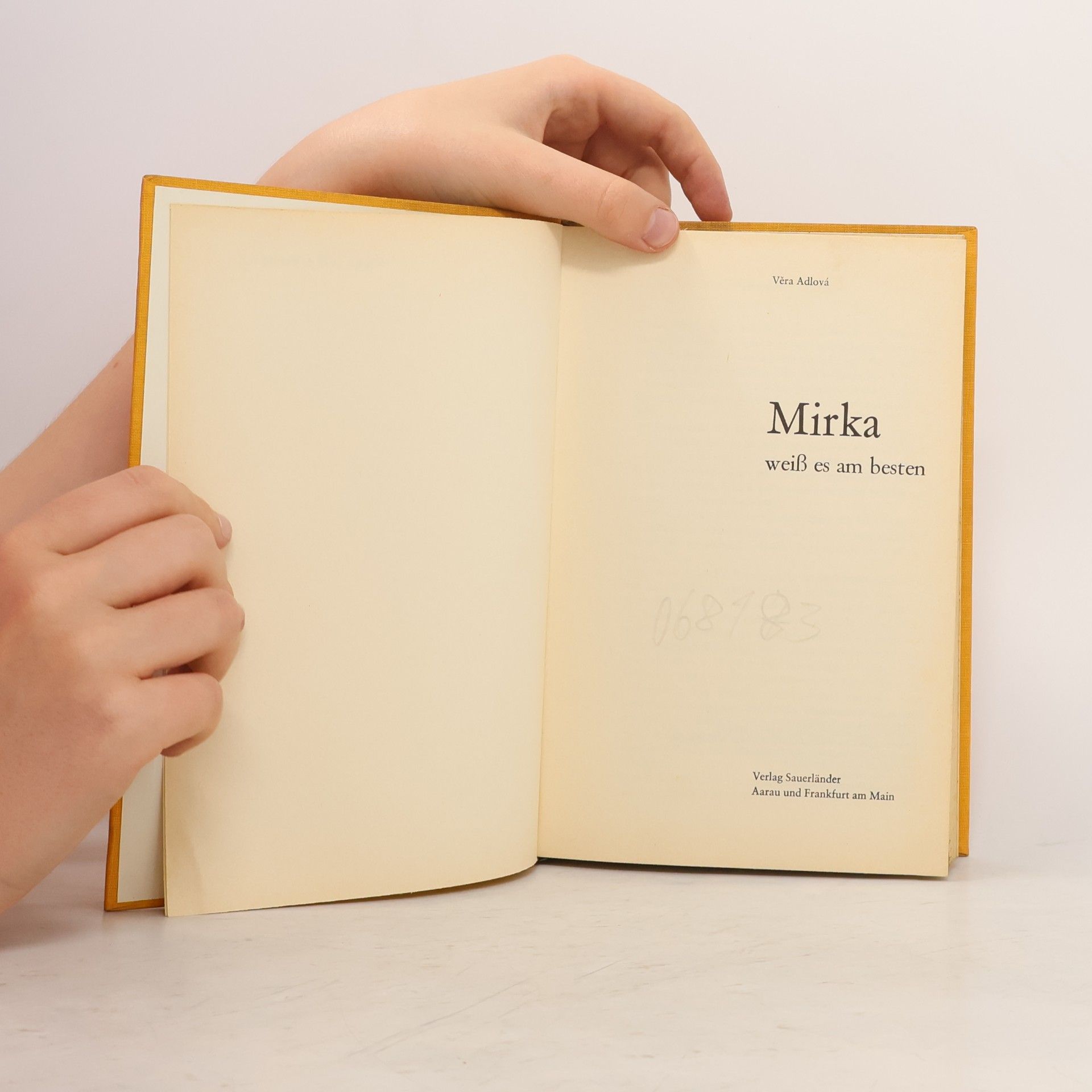 Věra Adlová Mirka weilß es am besten