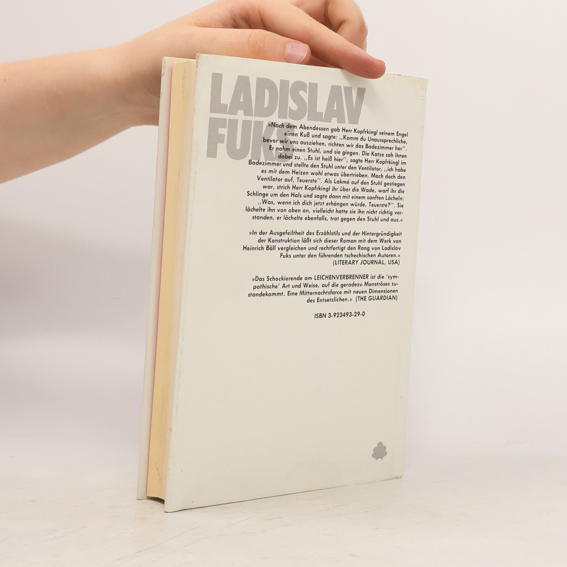 Ladislav Fuks Der Leichenverbrenner