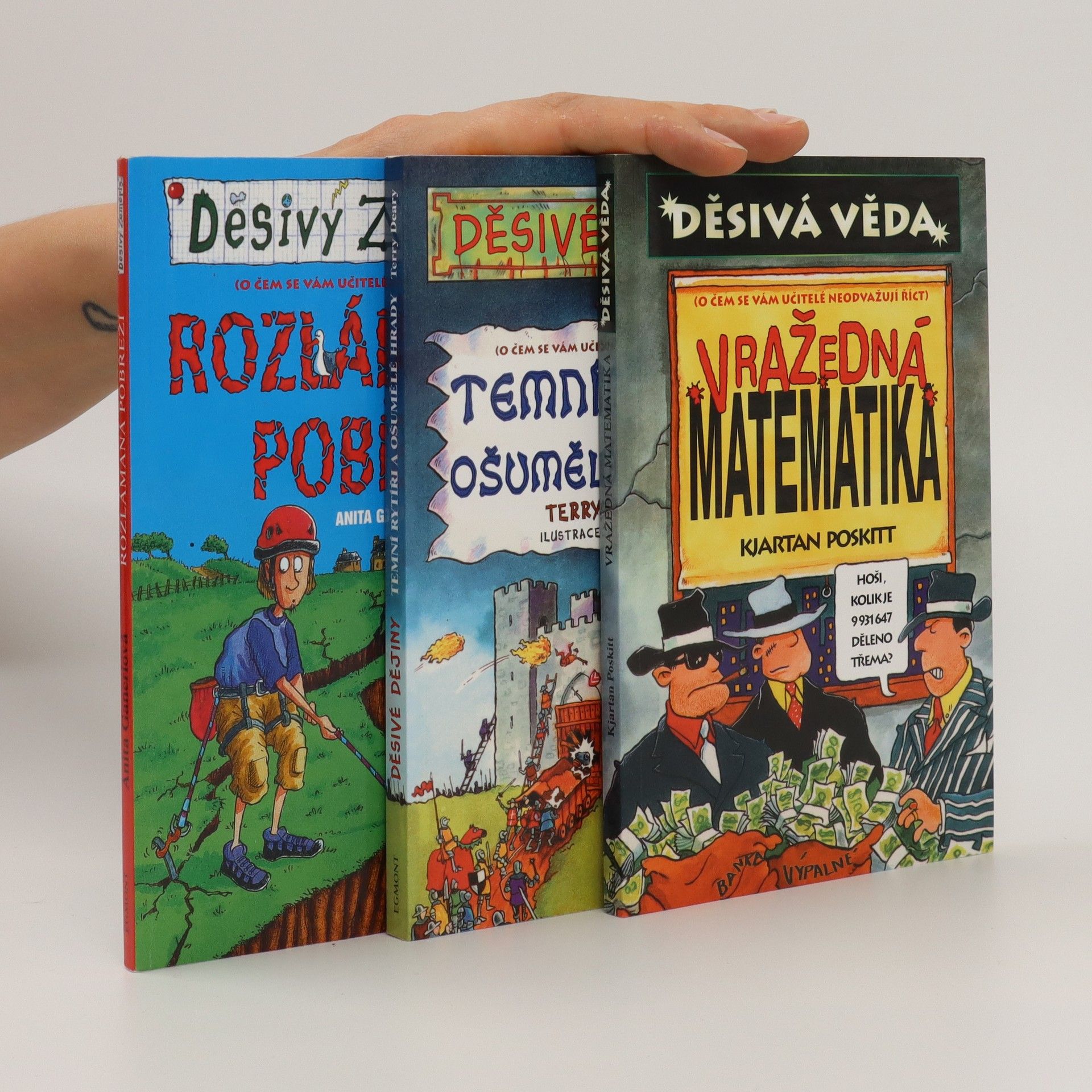 Kolektiv autorů Děsivá kolekce. 3 knihy v jedné škatuli