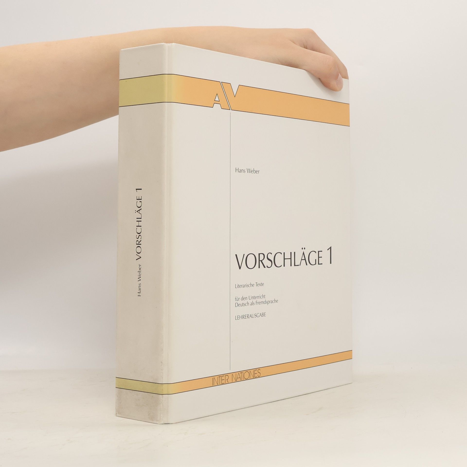 Hans Weber Vorschläge 1. Literarische Texte