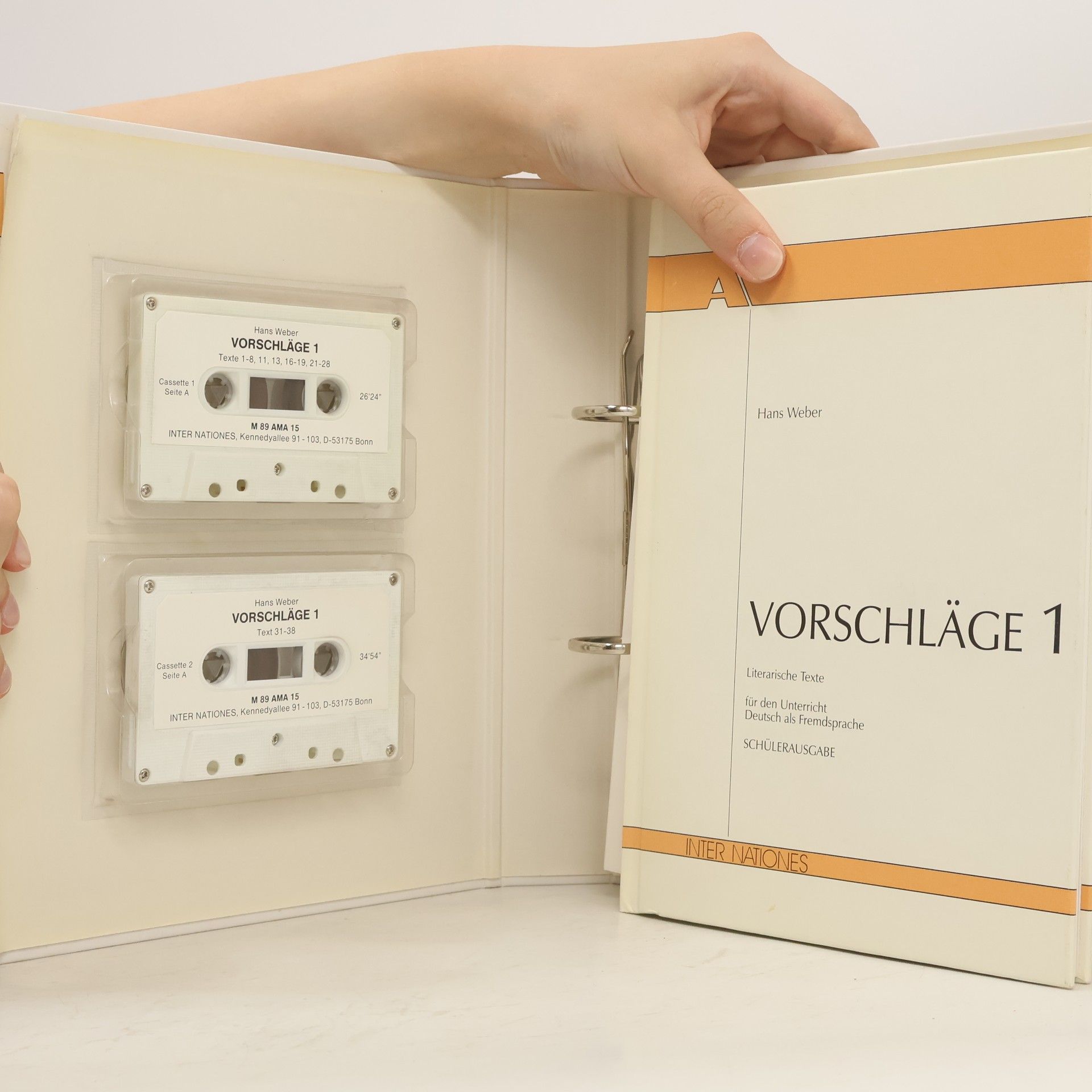 Hans Weber Vorschläge 1. Literarische Texte