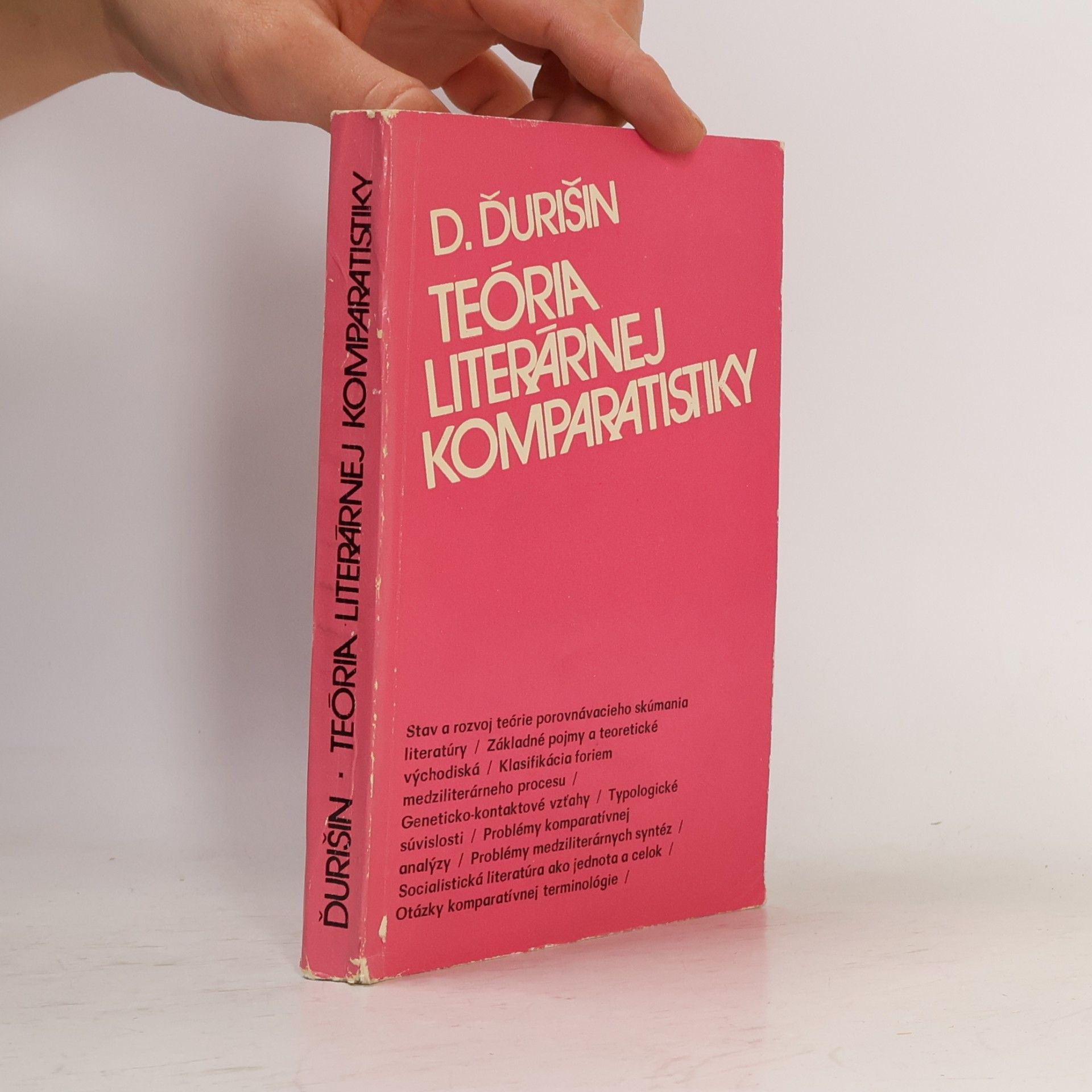 Dionýz Ďurišin Teória literárnej komparatistiky