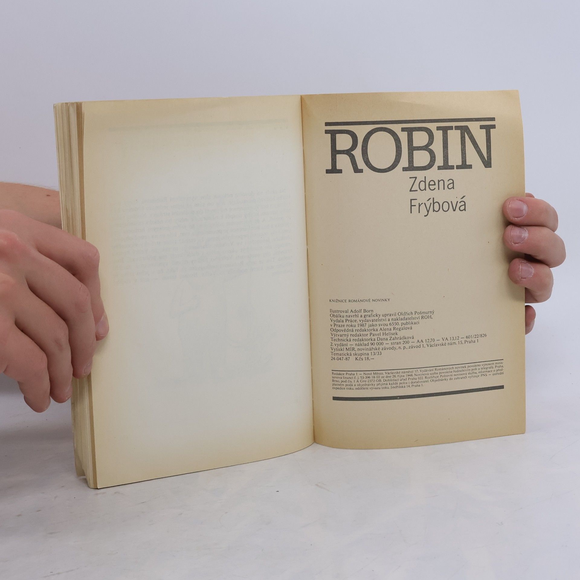 Zdena Frýbová Robin