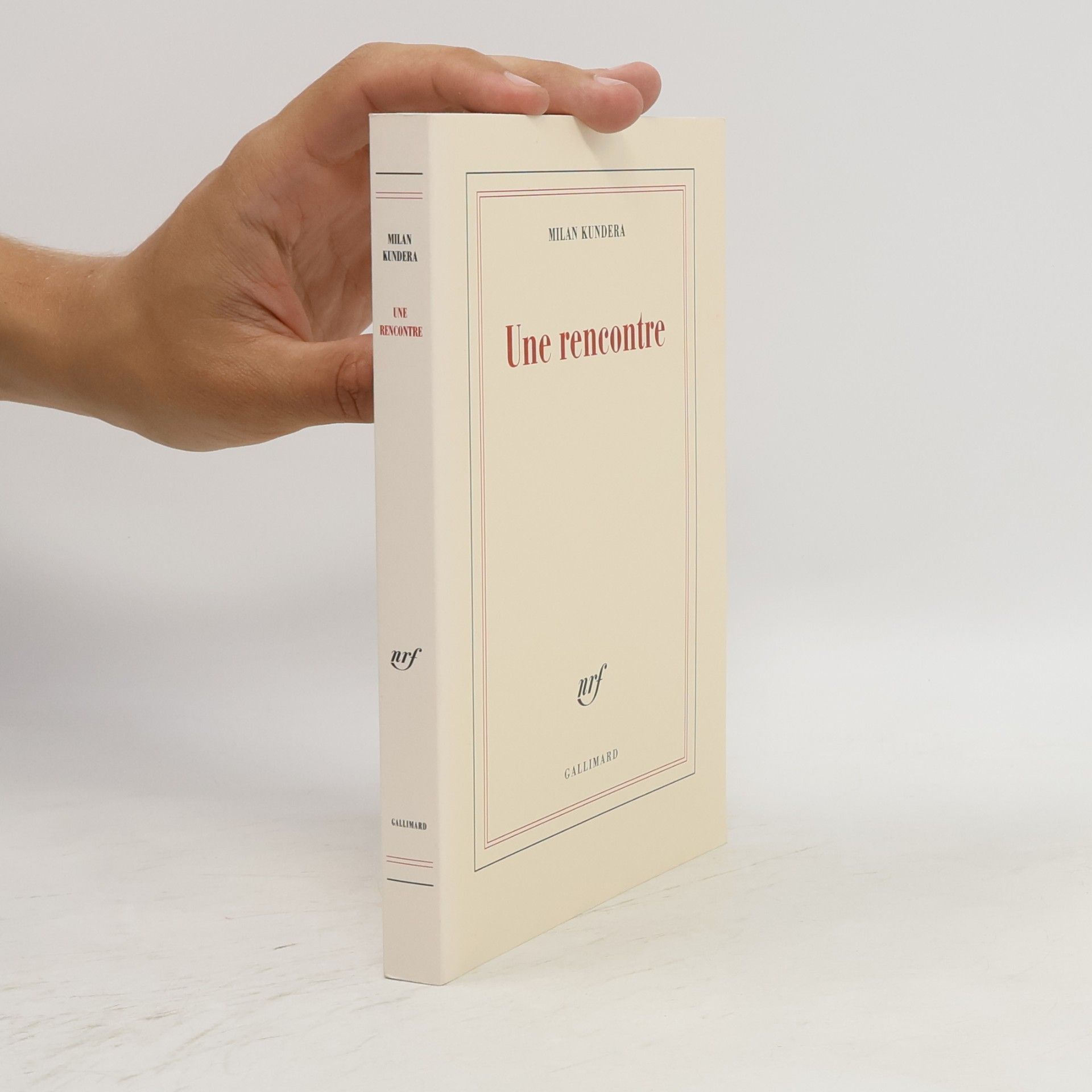 Milan Kundera Une rencontre