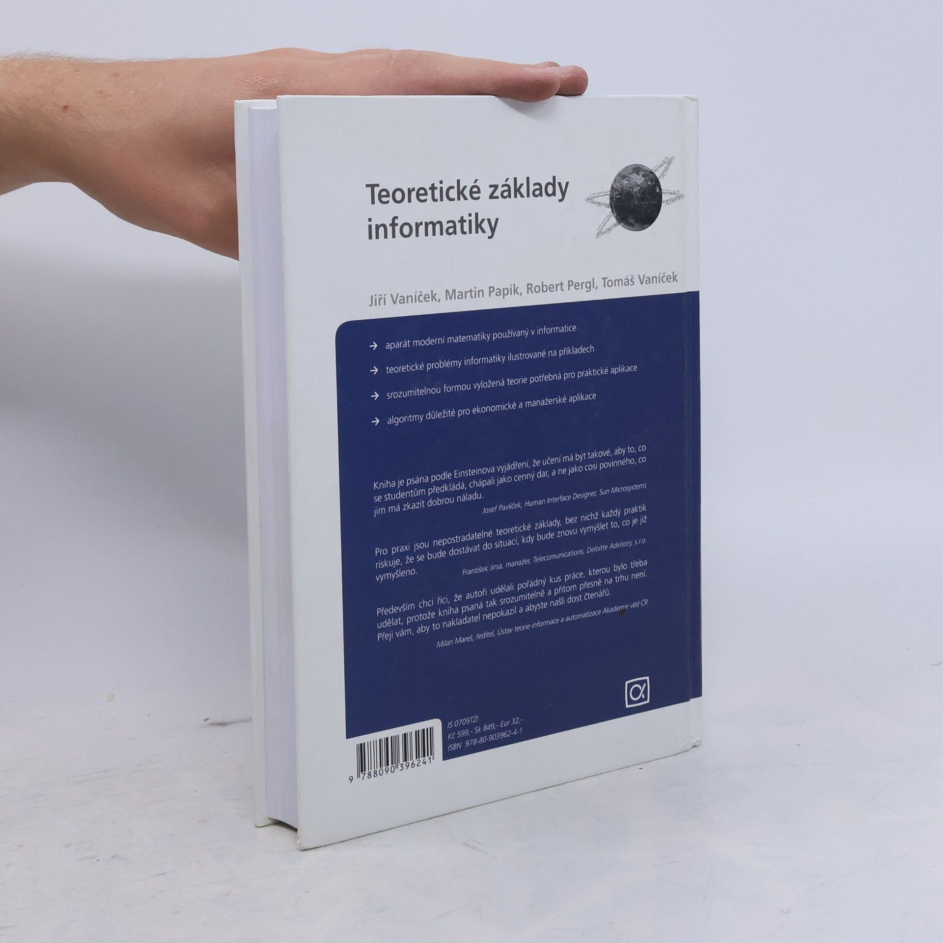 Jiří Vaníček Teoretické základy informatiky