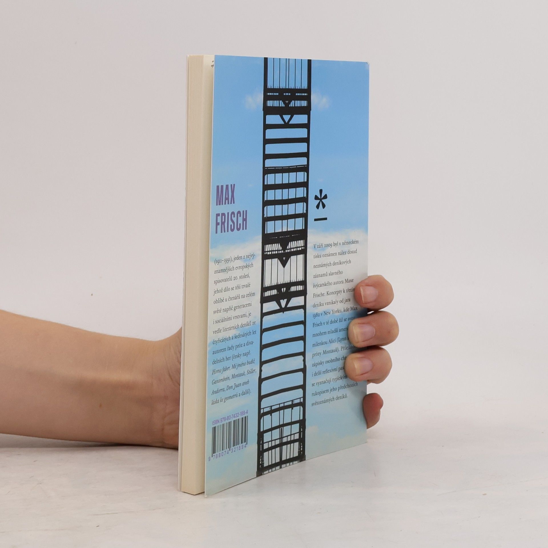 Max Frisch Třetí deník: Skici / 1982