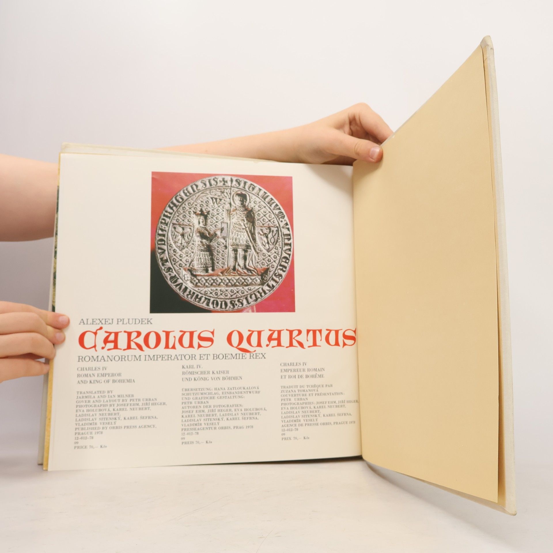 Alexej Pludek Carolus Quartus. Romanorum imperator et Boemie rex